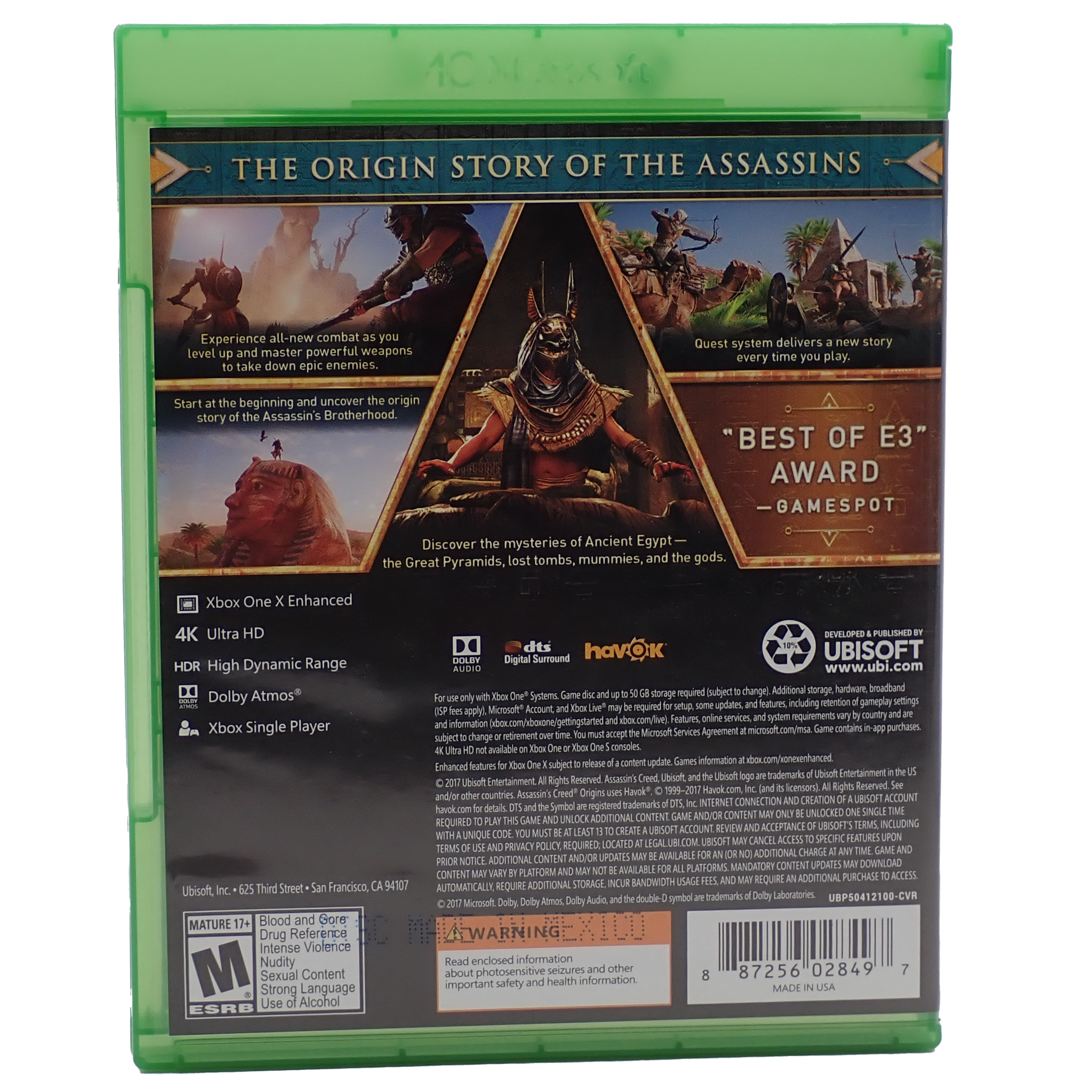Assassin's Creed Origins - Xbox One