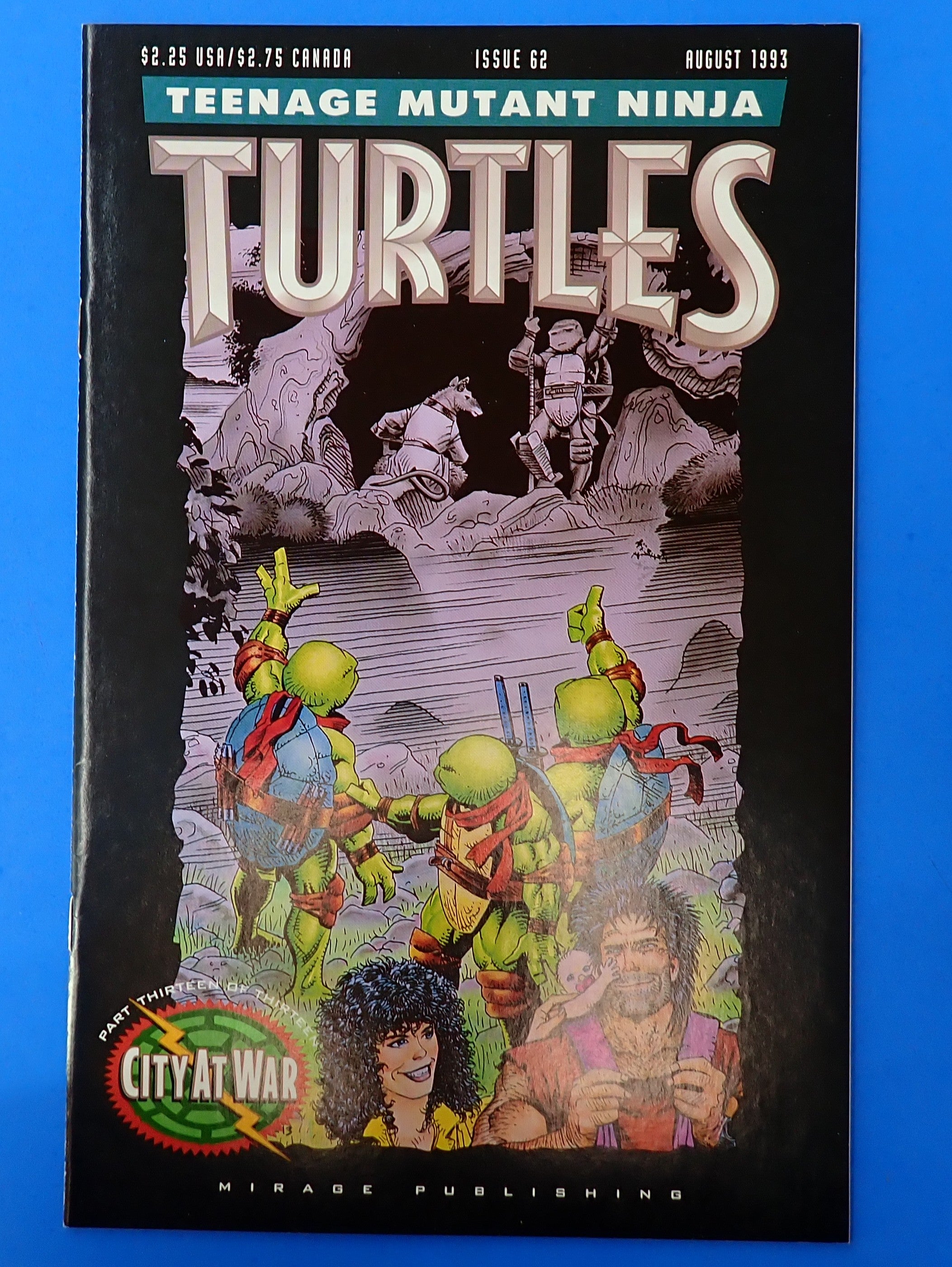 Teenage Mutant Ninja Turtles #62 (1993) - VF/NM- 9.0-9.2 - Last Issue of Original Series