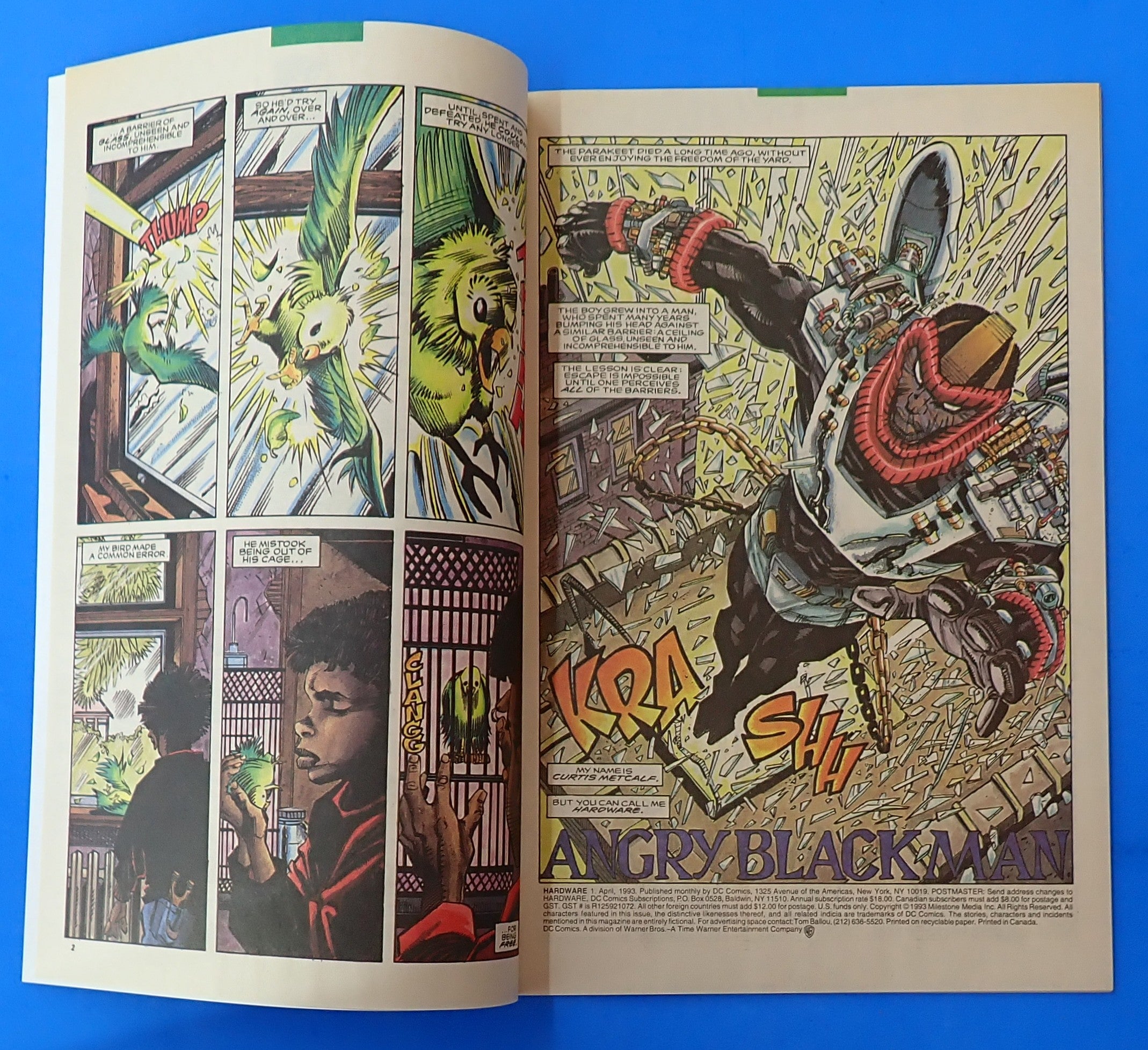 Hardware #1 (1993) - VF/NM (9.0) - Platinum Edition