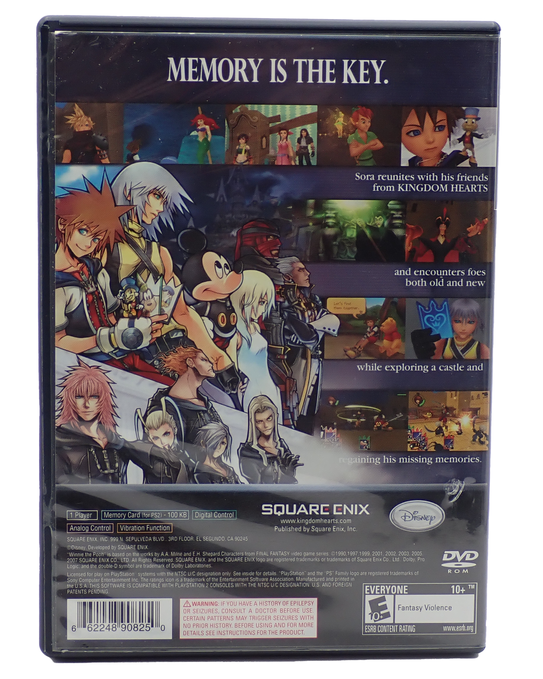 Kingdom Hearts Re:Chain of Memories - PS2