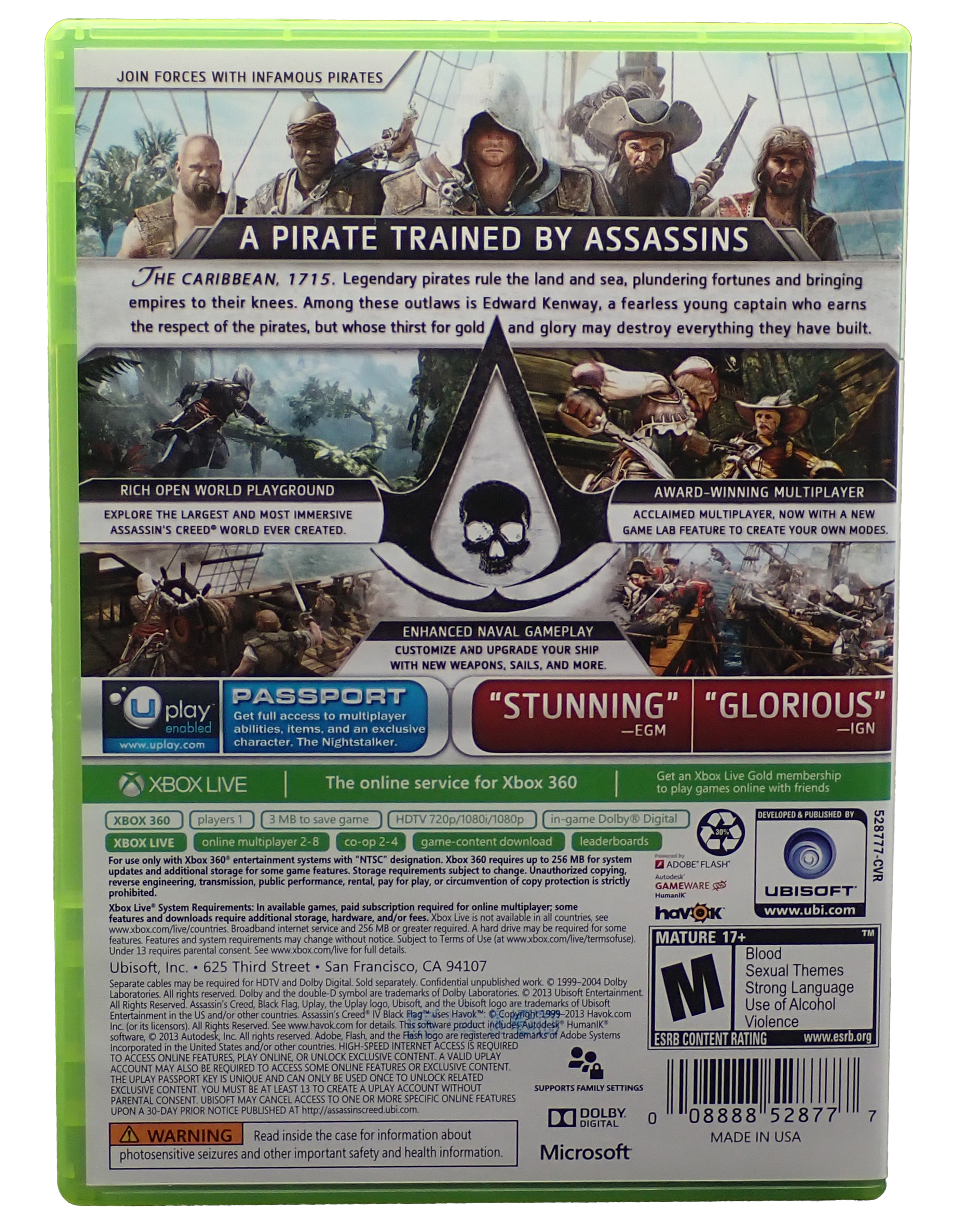 Assassin's Creed IV Black Flag - Xbox 360