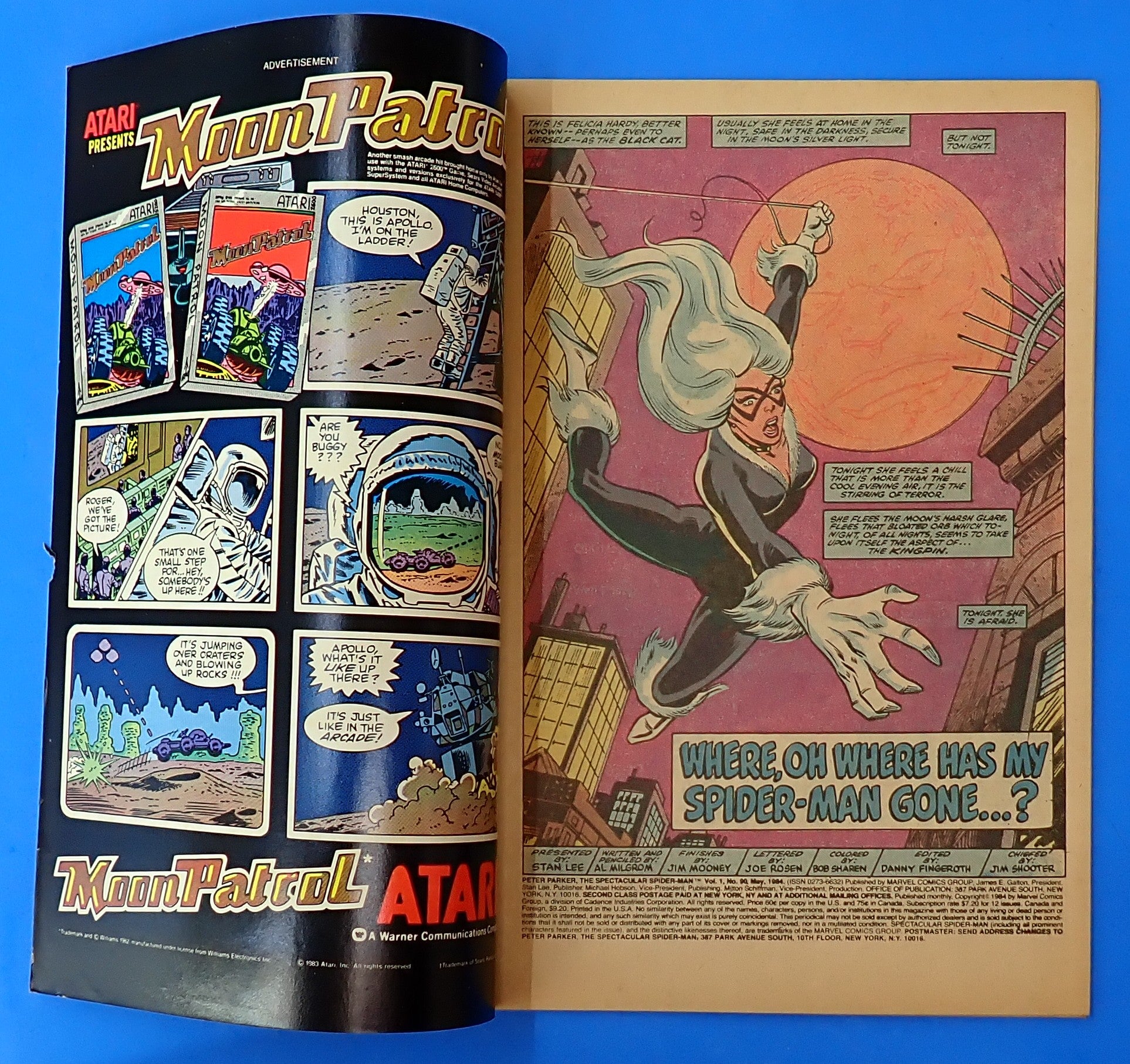 Spectacular Spider-Man #90 (1984) - 8.0/8.5 - 2nd app. of Black Suit