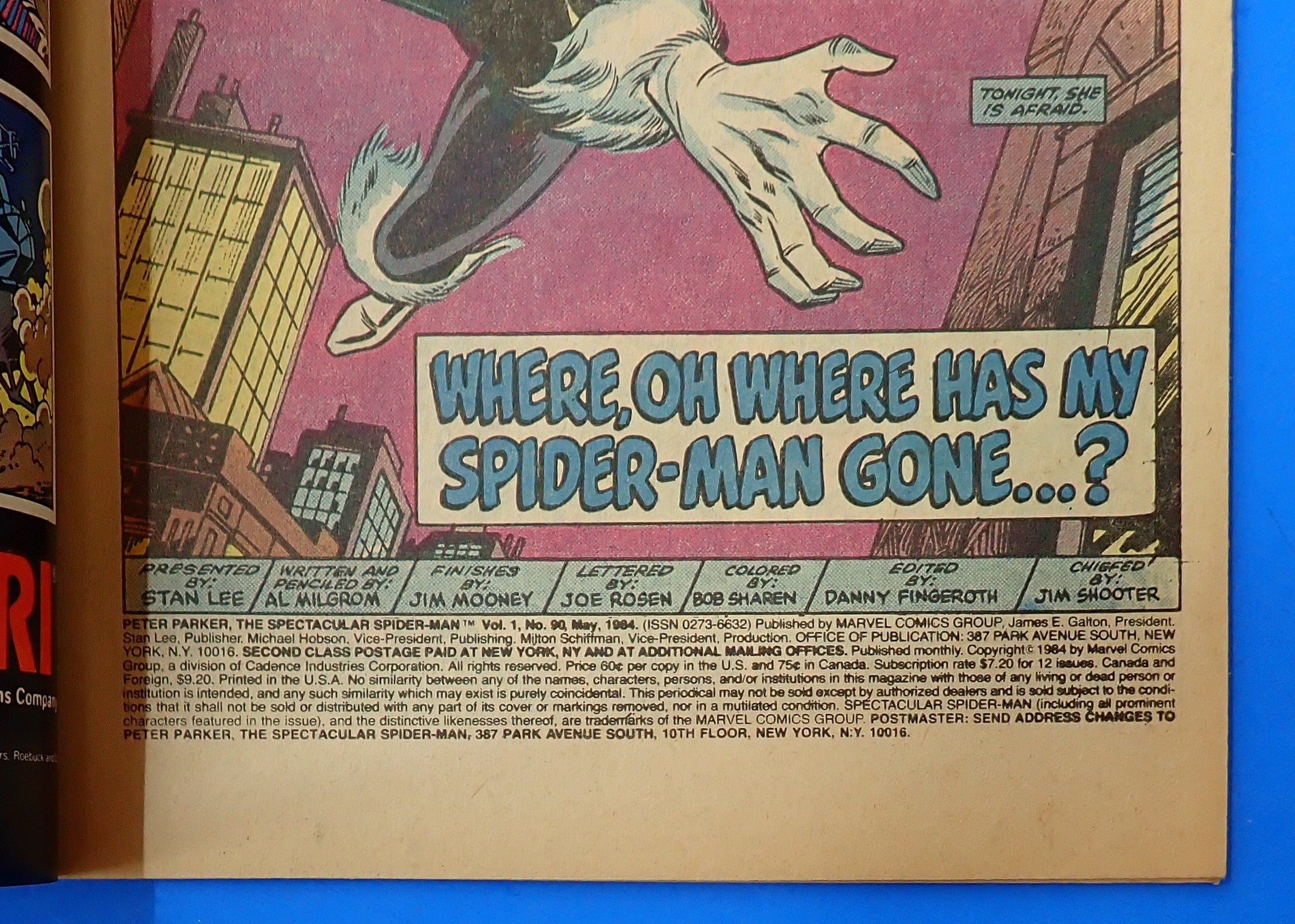 Spectacular Spider-Man #90 (1984) - 8.0/8.5 - 2nd app. of Black Suit