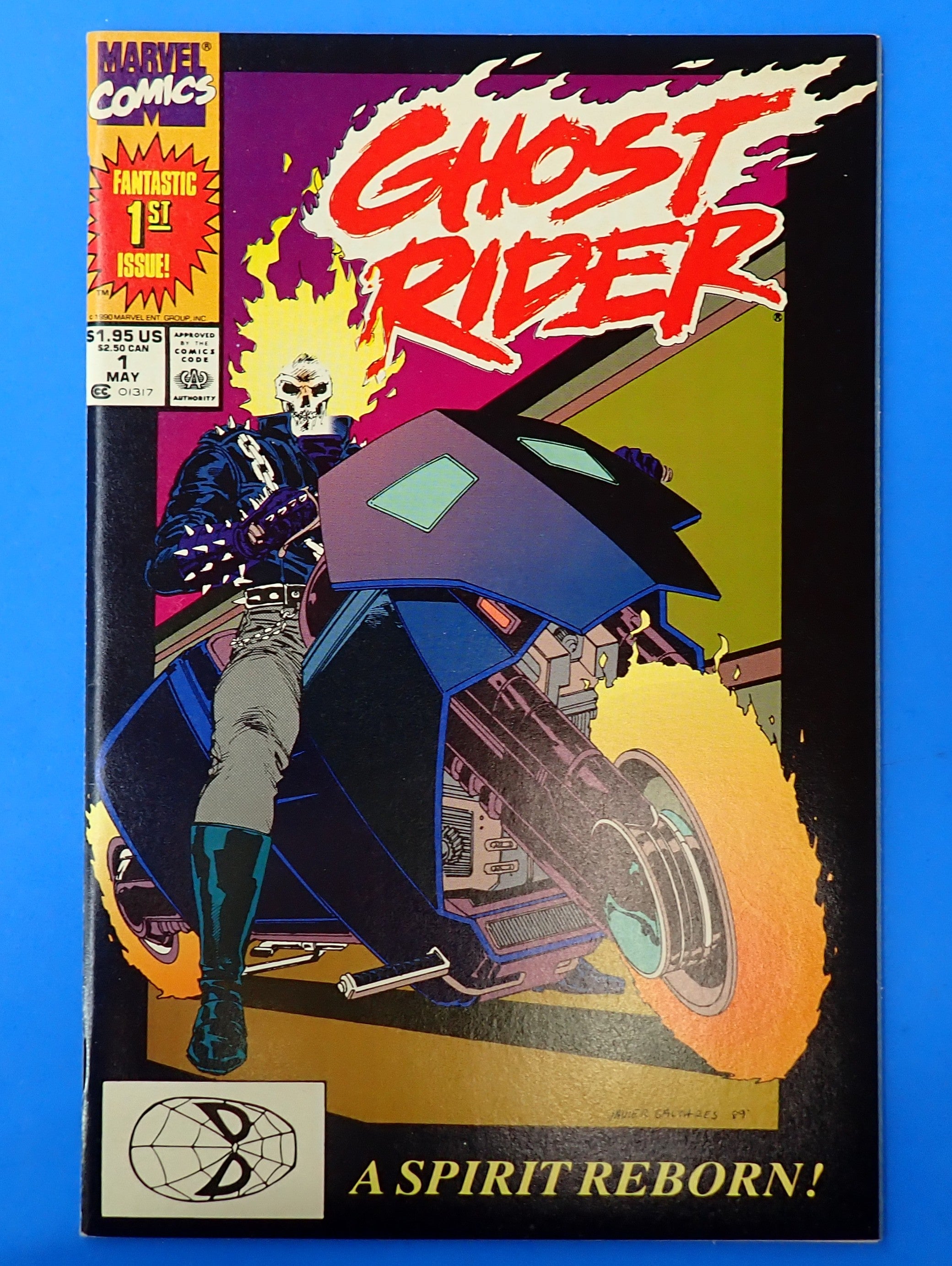 Ghost Rider #1 (1990) - 9.0 - 1st app. of Daniel Ketch