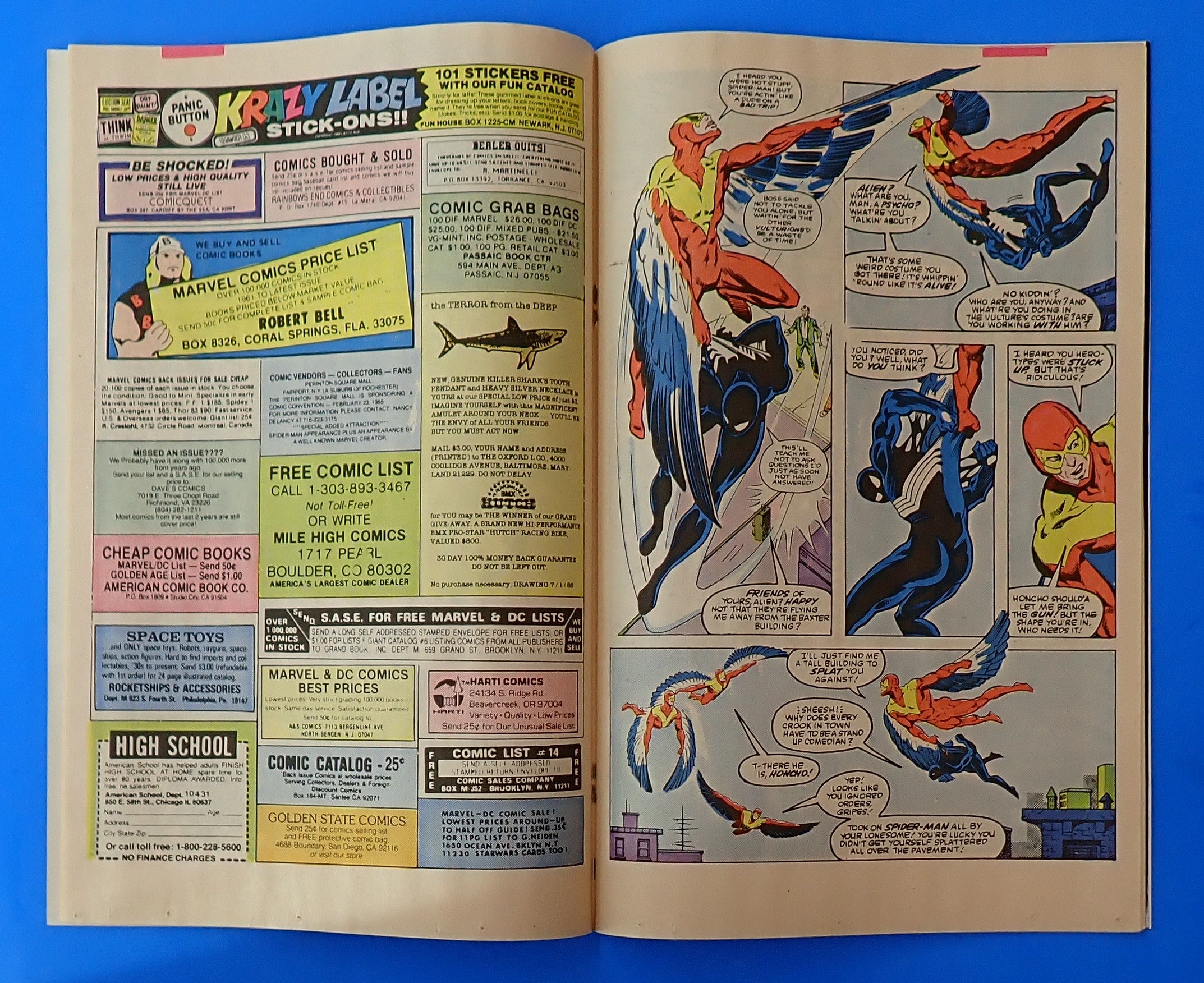 Web of Spider-Man #1 (1985) - 8.0 - Third Ongoing Series