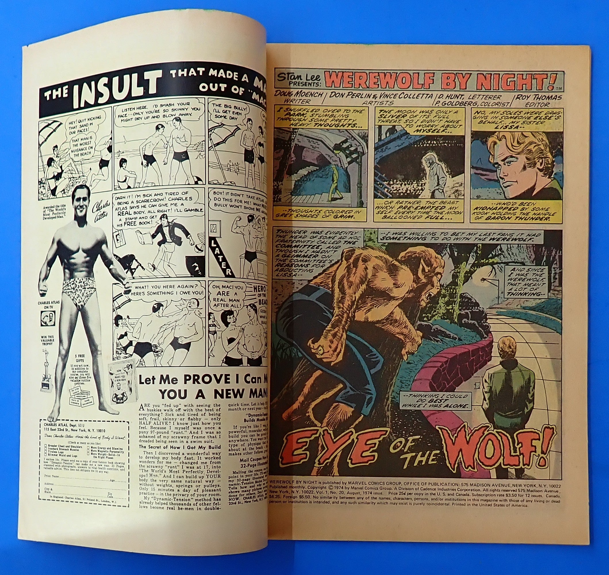 Werewolf By Night #20 (1974) - 8.0