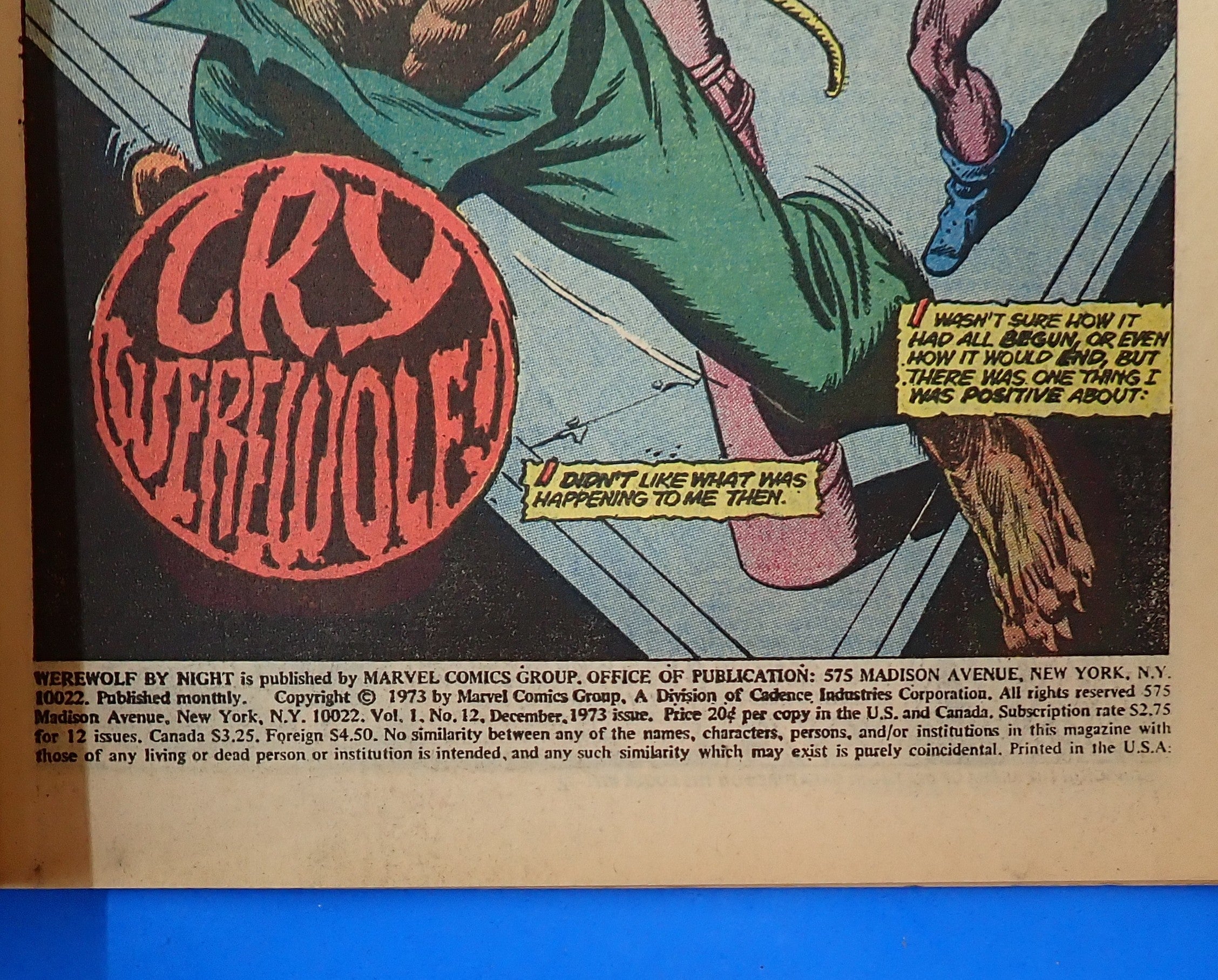 Werewolf By Night #12 (1973) - 7.0/7.5