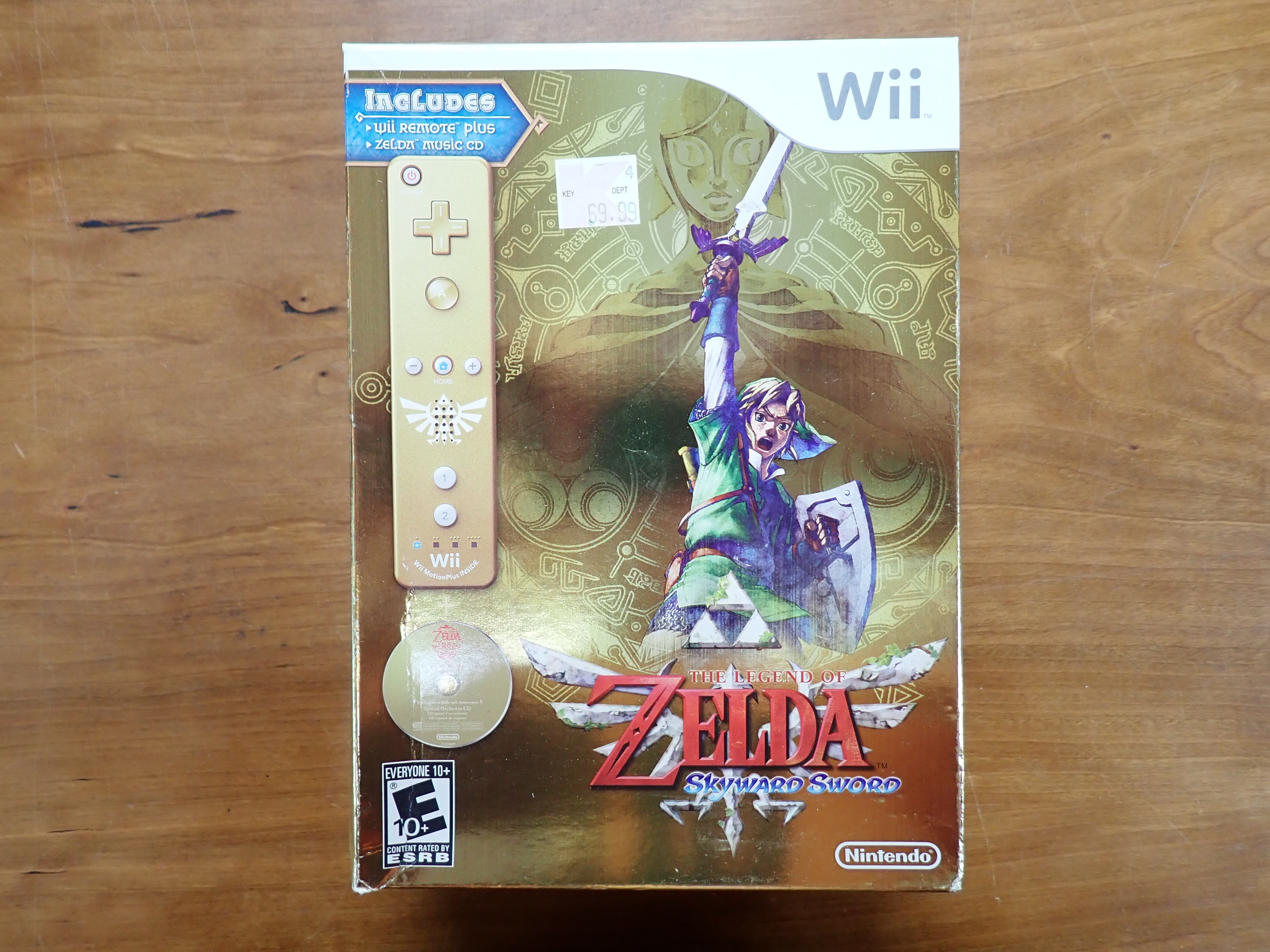 Legend of Zelda Skyward Sword Wii