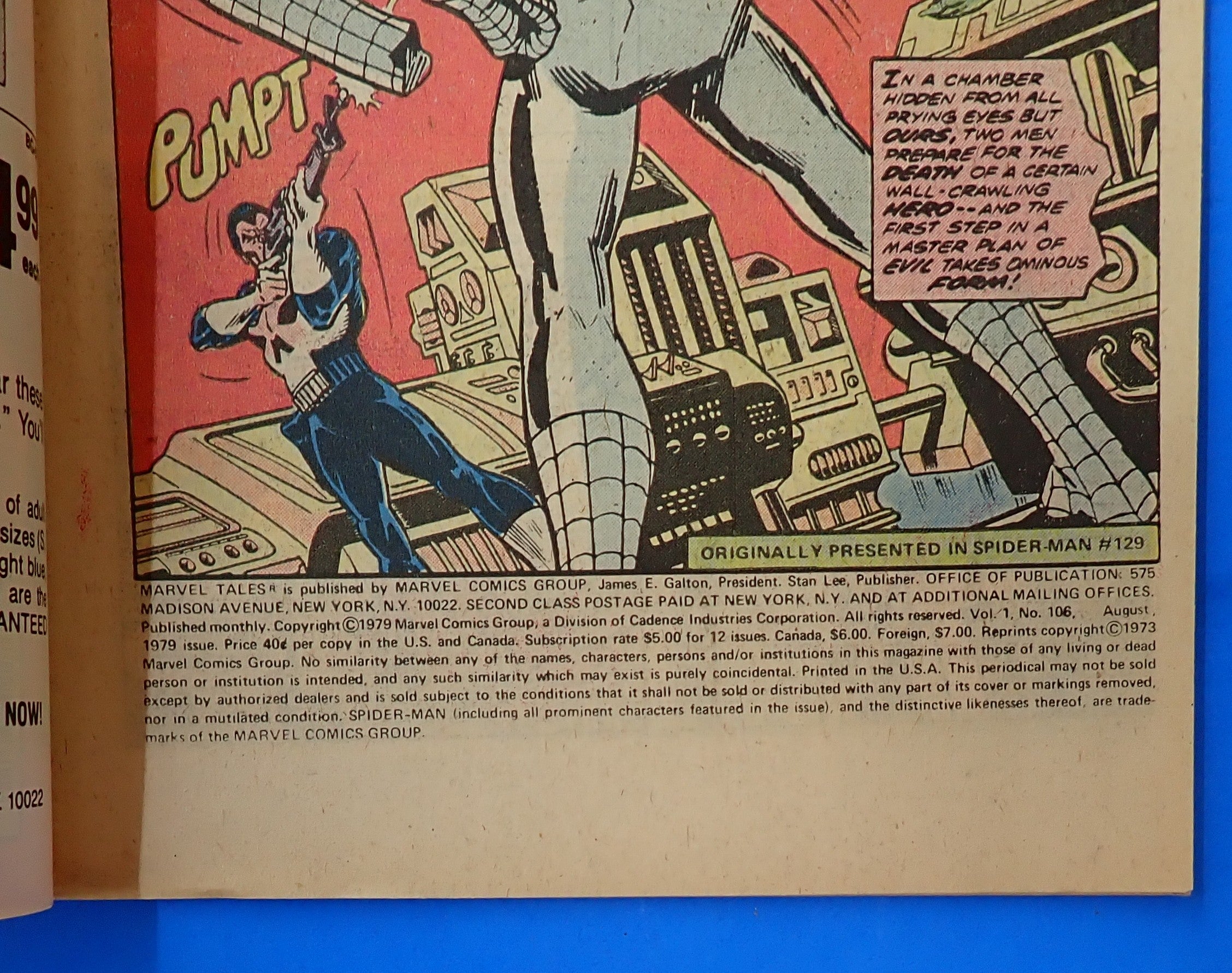 Marvel Tales #106 (1979) - FN (6.0) - Reprint of ASM #129