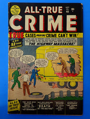 All-True Crime #40 (1950) - VG/FN (5.0) - Golden Age Crime