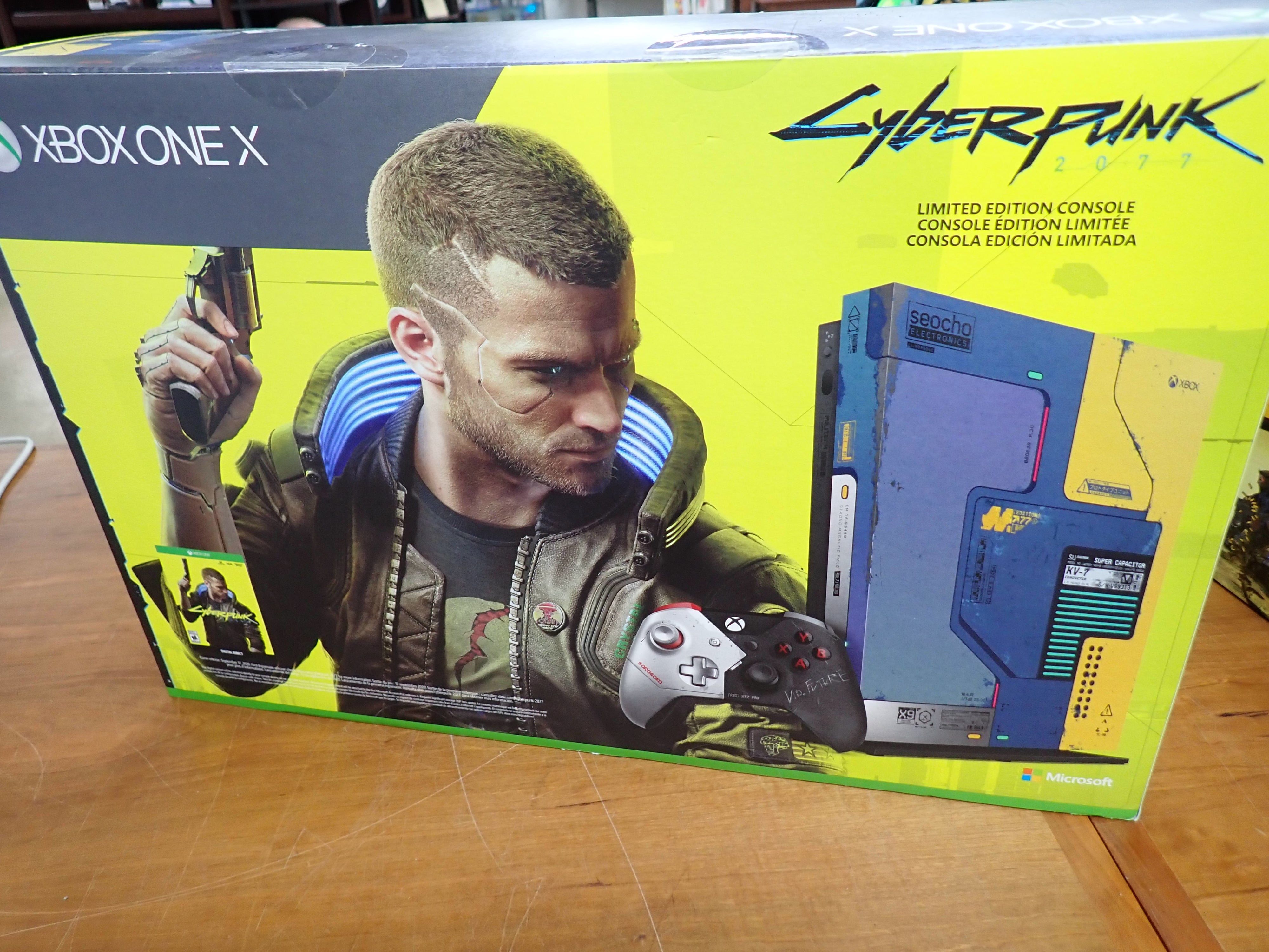 Xbox One X Cyberpunk 2077 Edition