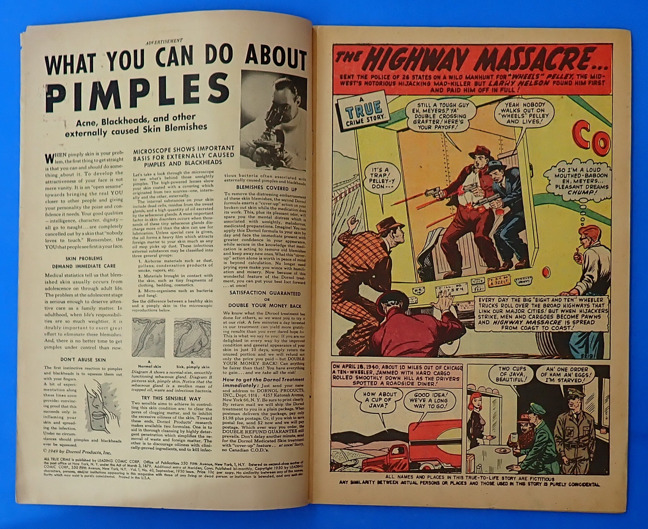 All-True Crime #40 (1950) - VG/FN (5.0) - Golden Age Crime