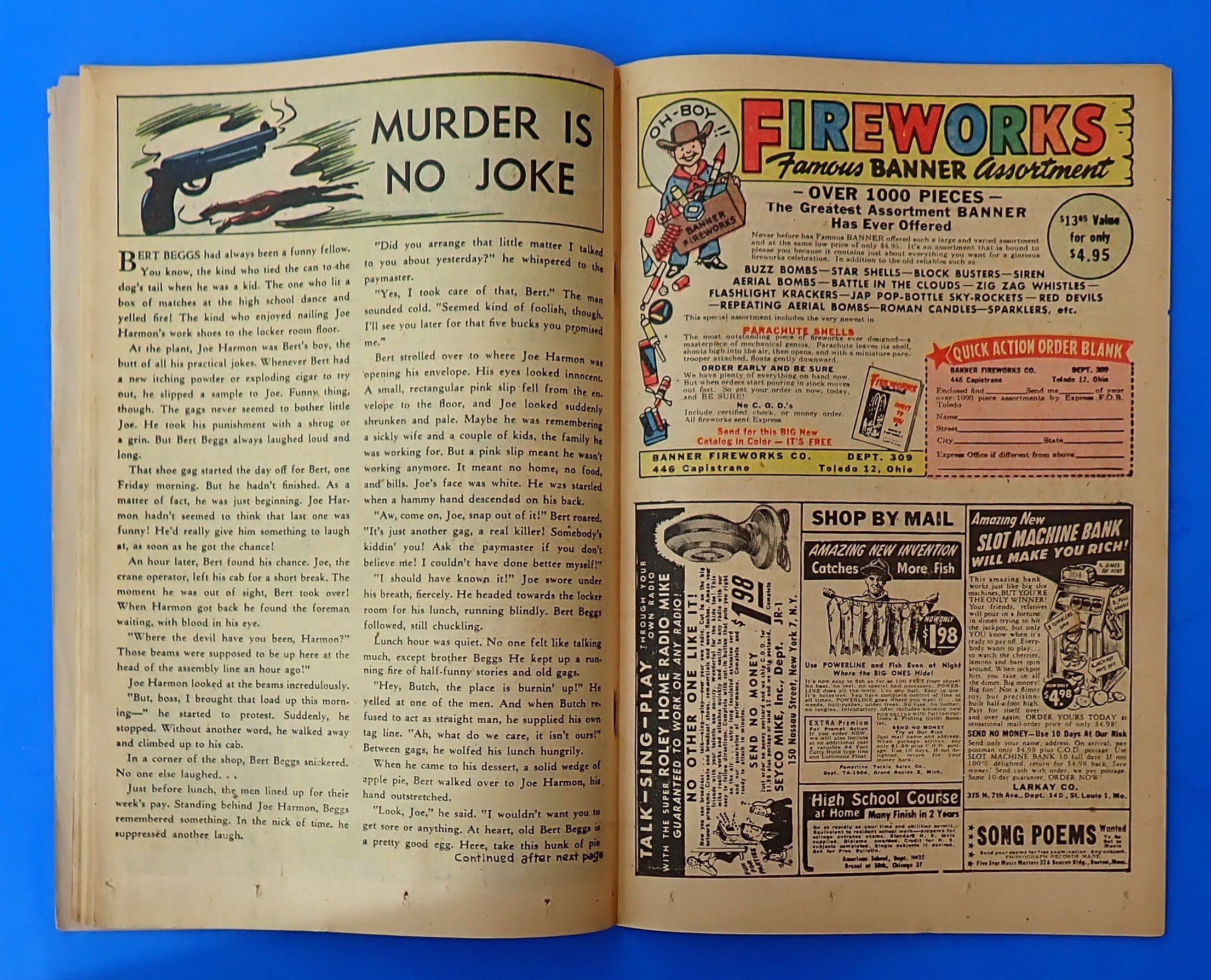 All-True Crime #40 (1950) - VG/FN (5.0) - Golden Age Crime