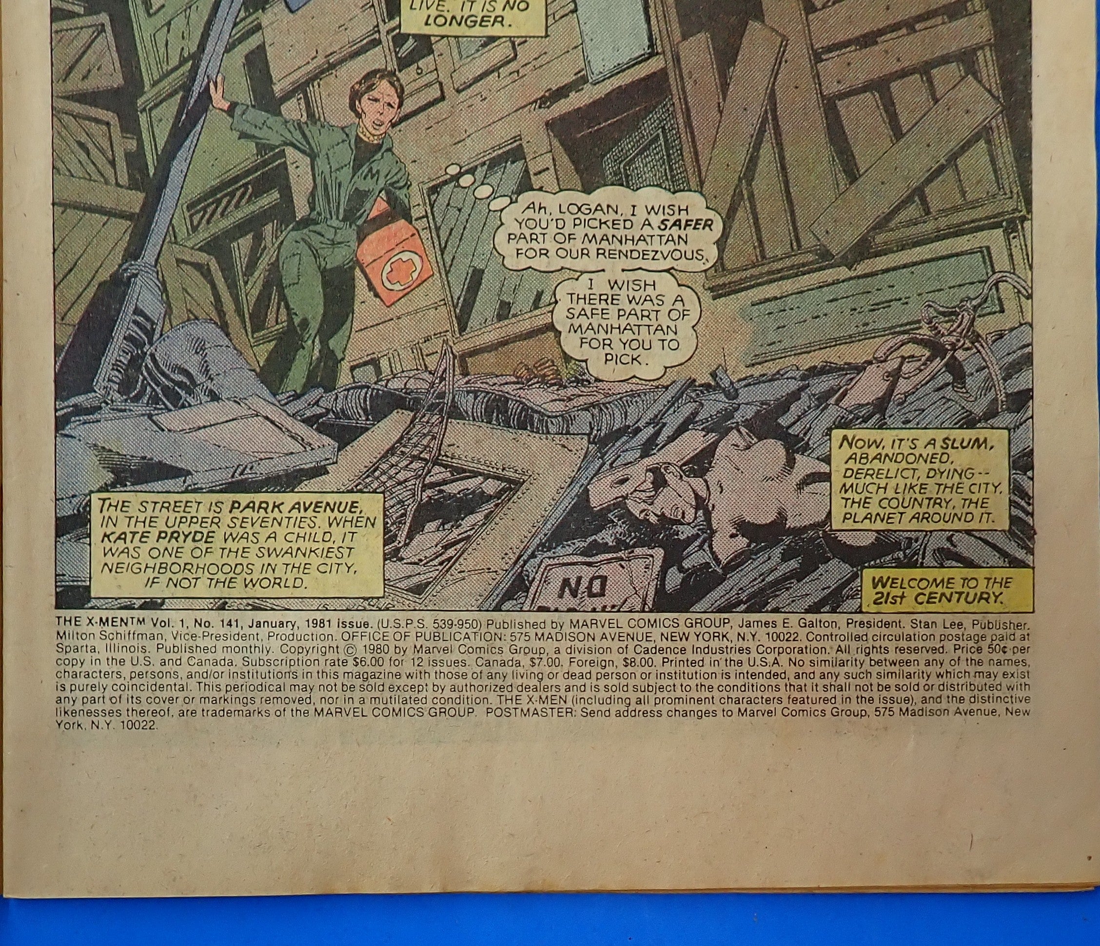 X-Men #141 (1981) - GD+ (2.5) - Days of Future Past Pt. 1