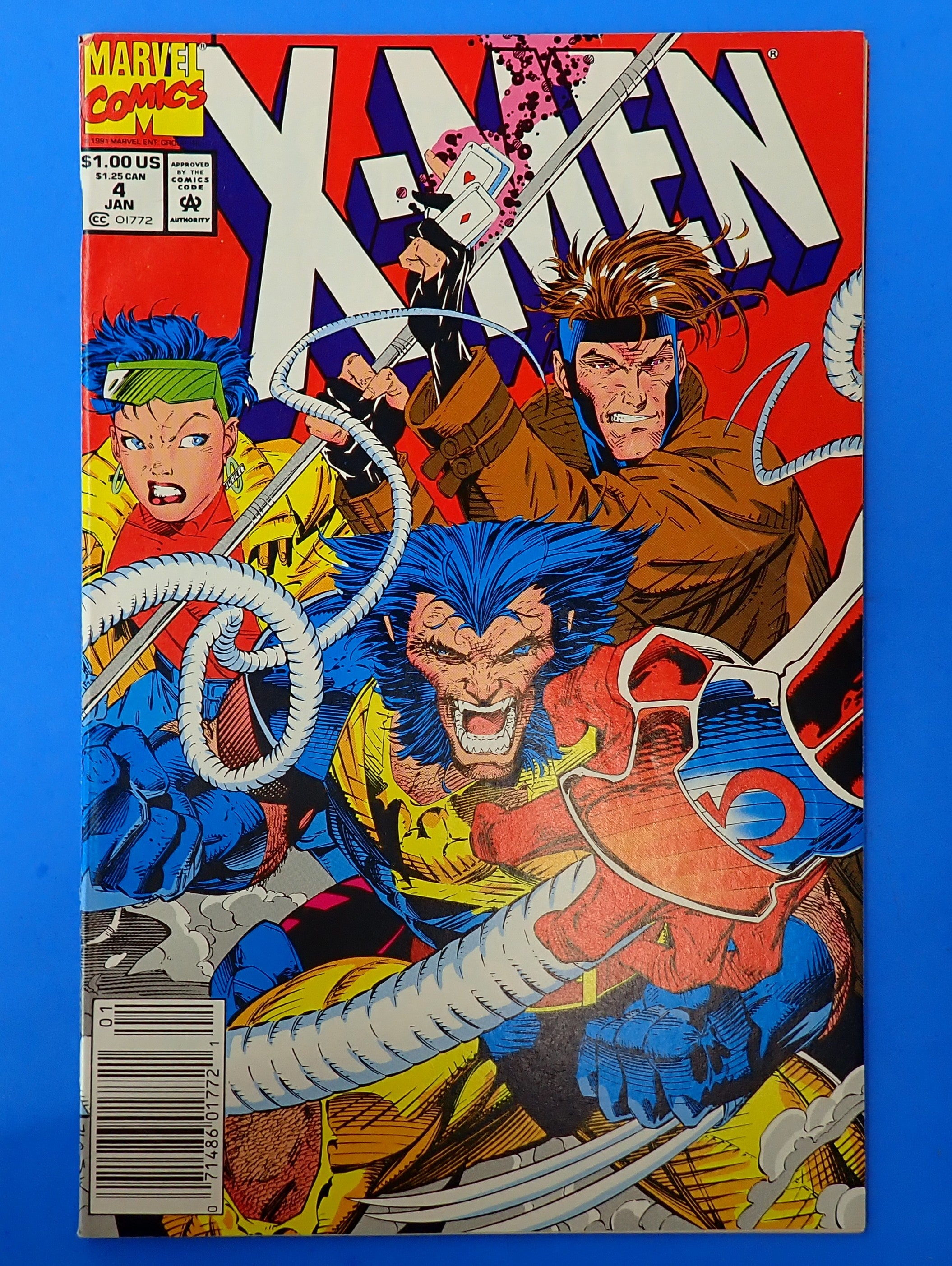 X-Men #4 (1992) - FN/VF (7.0) - 1st App. Omega Red