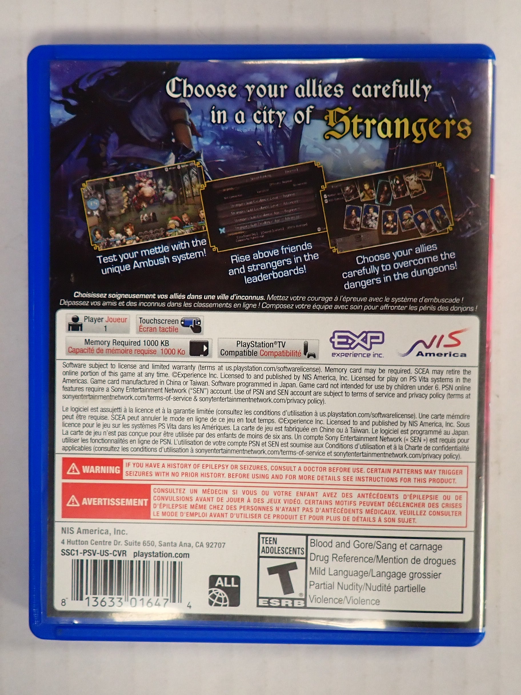 Stranger of Sword City - PS Vita