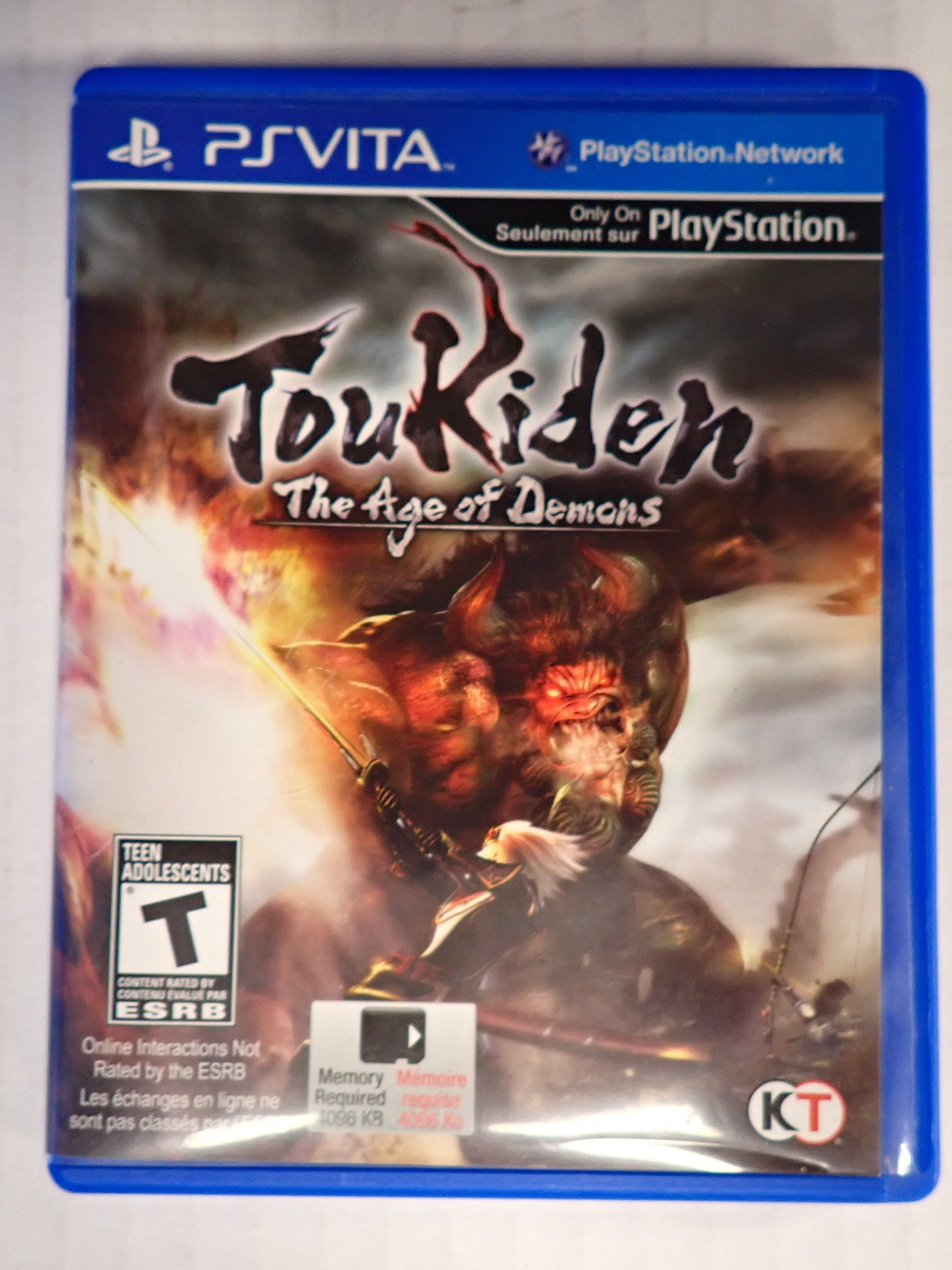 Toukiden Age of Demons - PS Vita