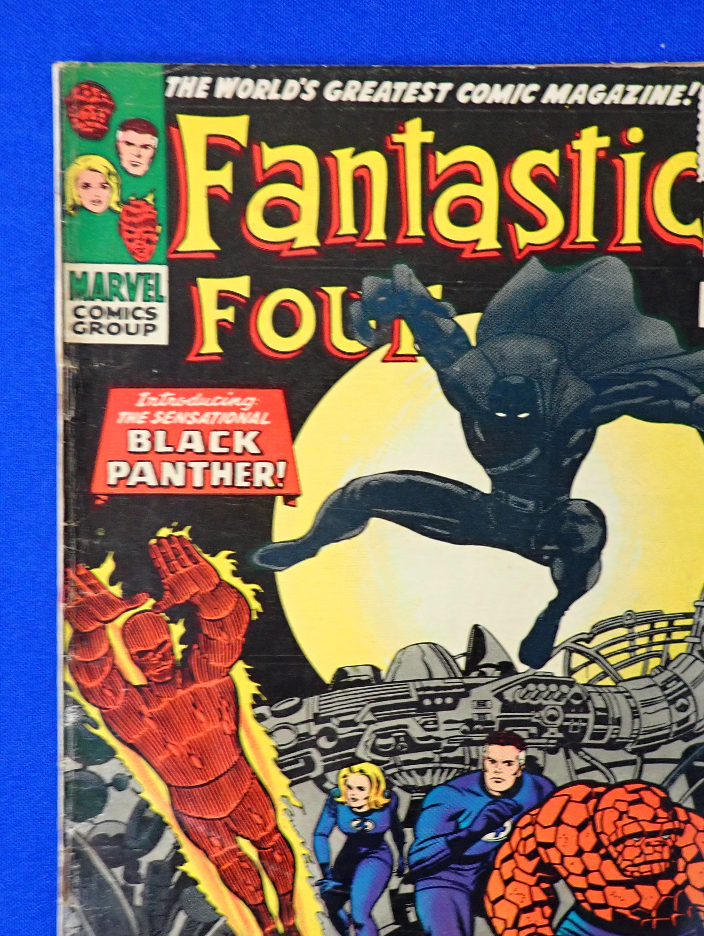 Fanastic Four #52 (1966) - VG- (3.5) - 1st Black Panther