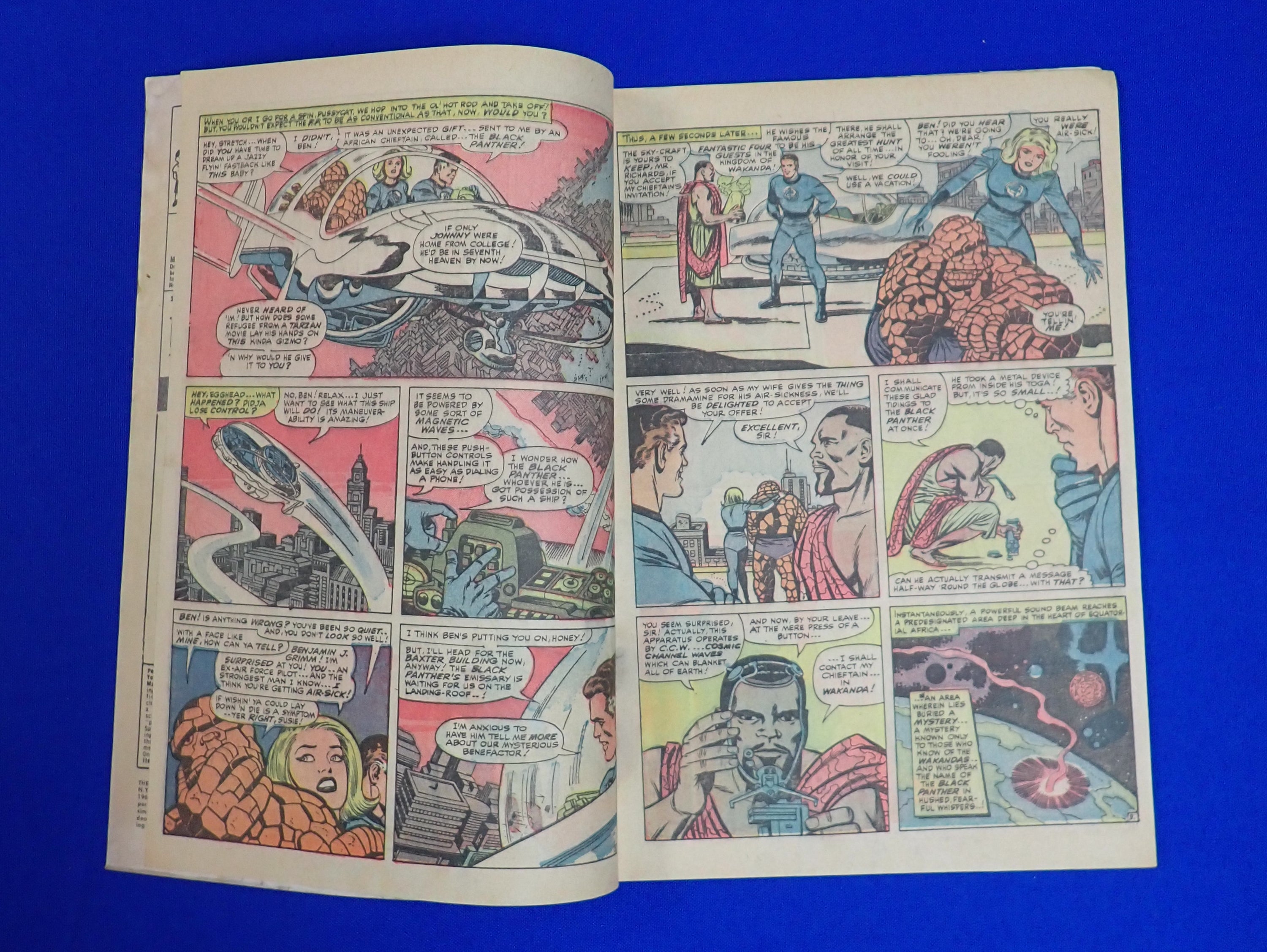 Fanastic Four #52 (1966) - VG- (3.5) - 1st Black Panther