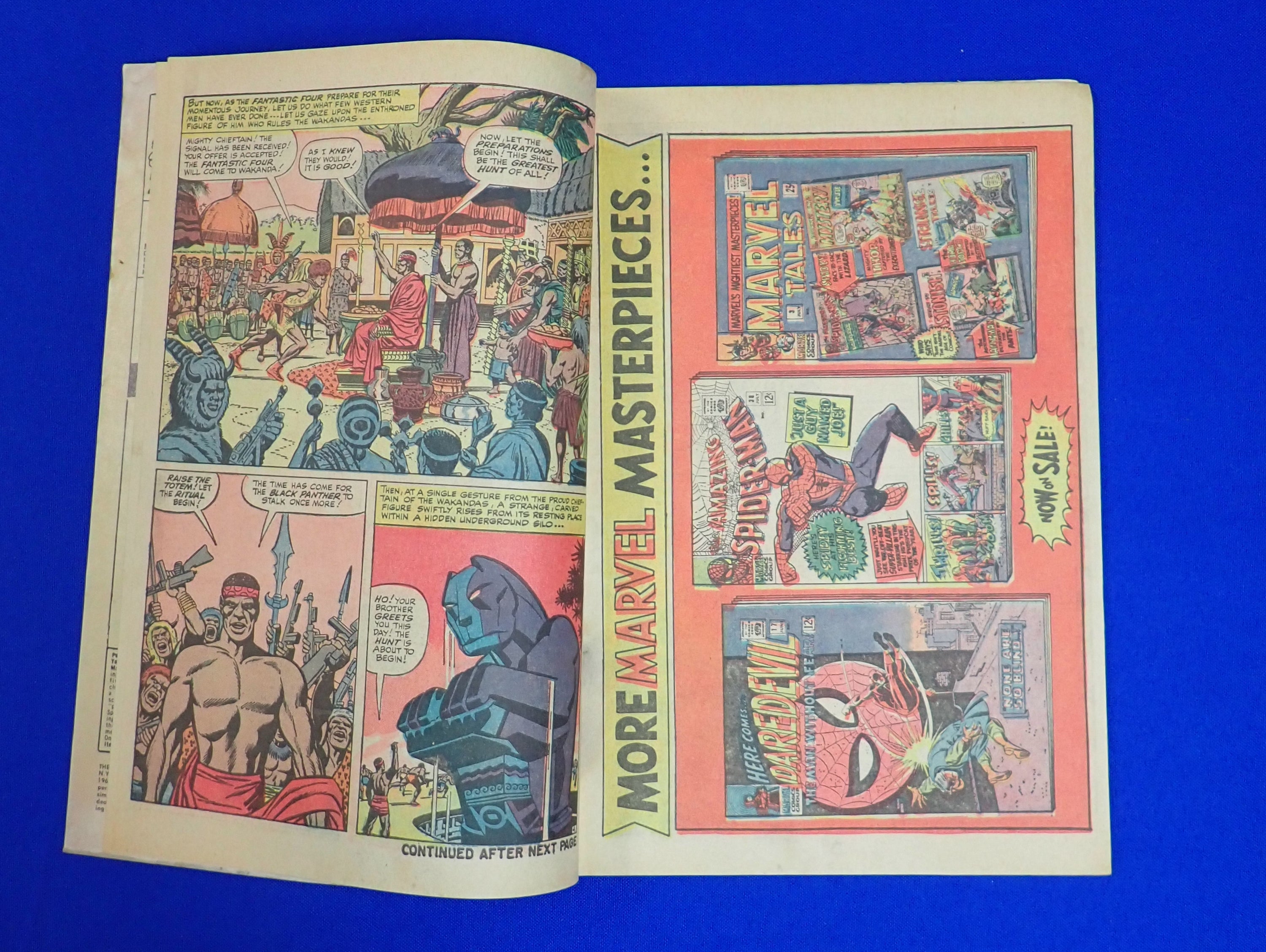 Fanastic Four #52 (1966) - VG- (3.5) - 1st Black Panther