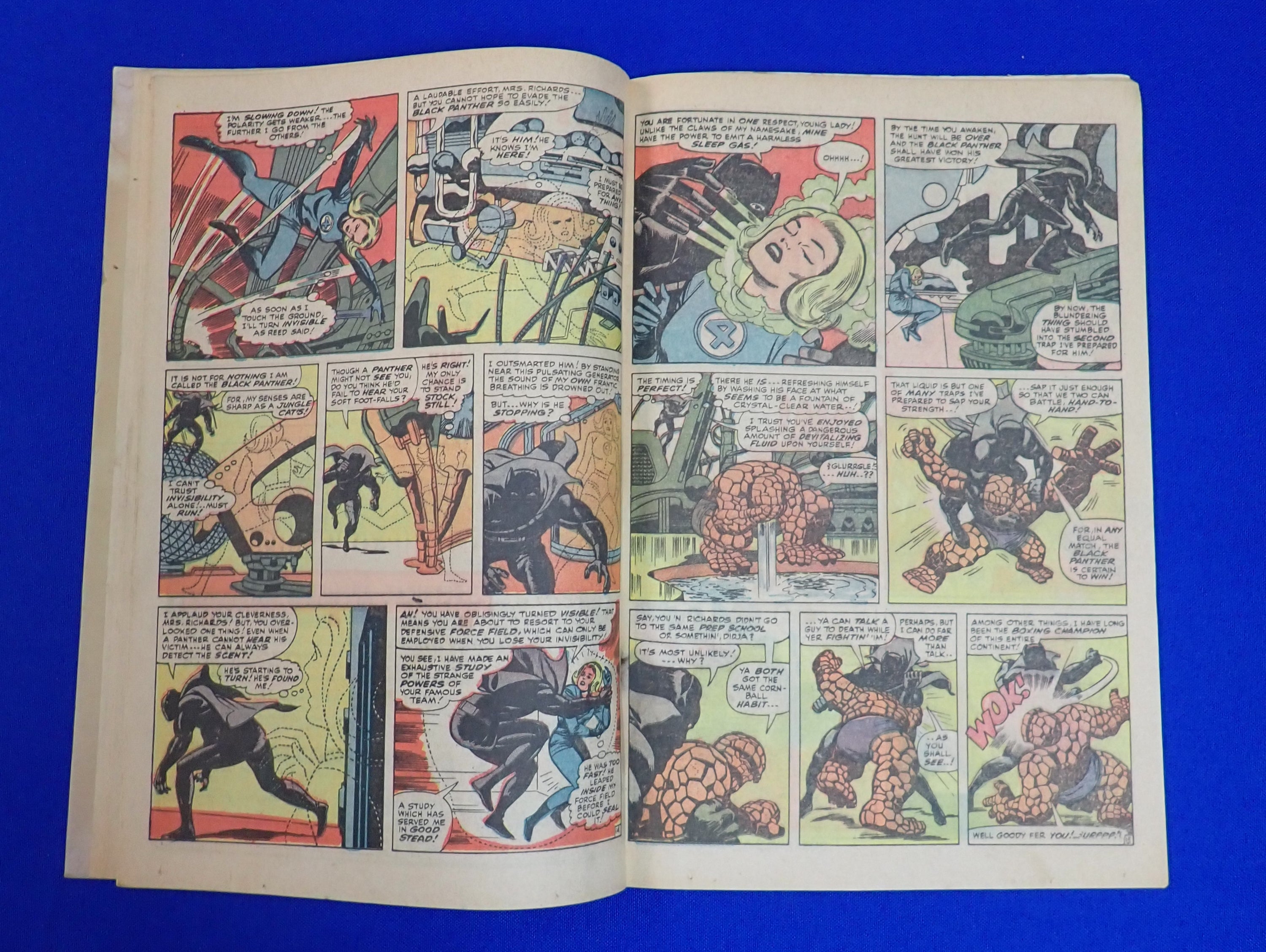 Fanastic Four #52 (1966) - VG- (3.5) - 1st Black Panther