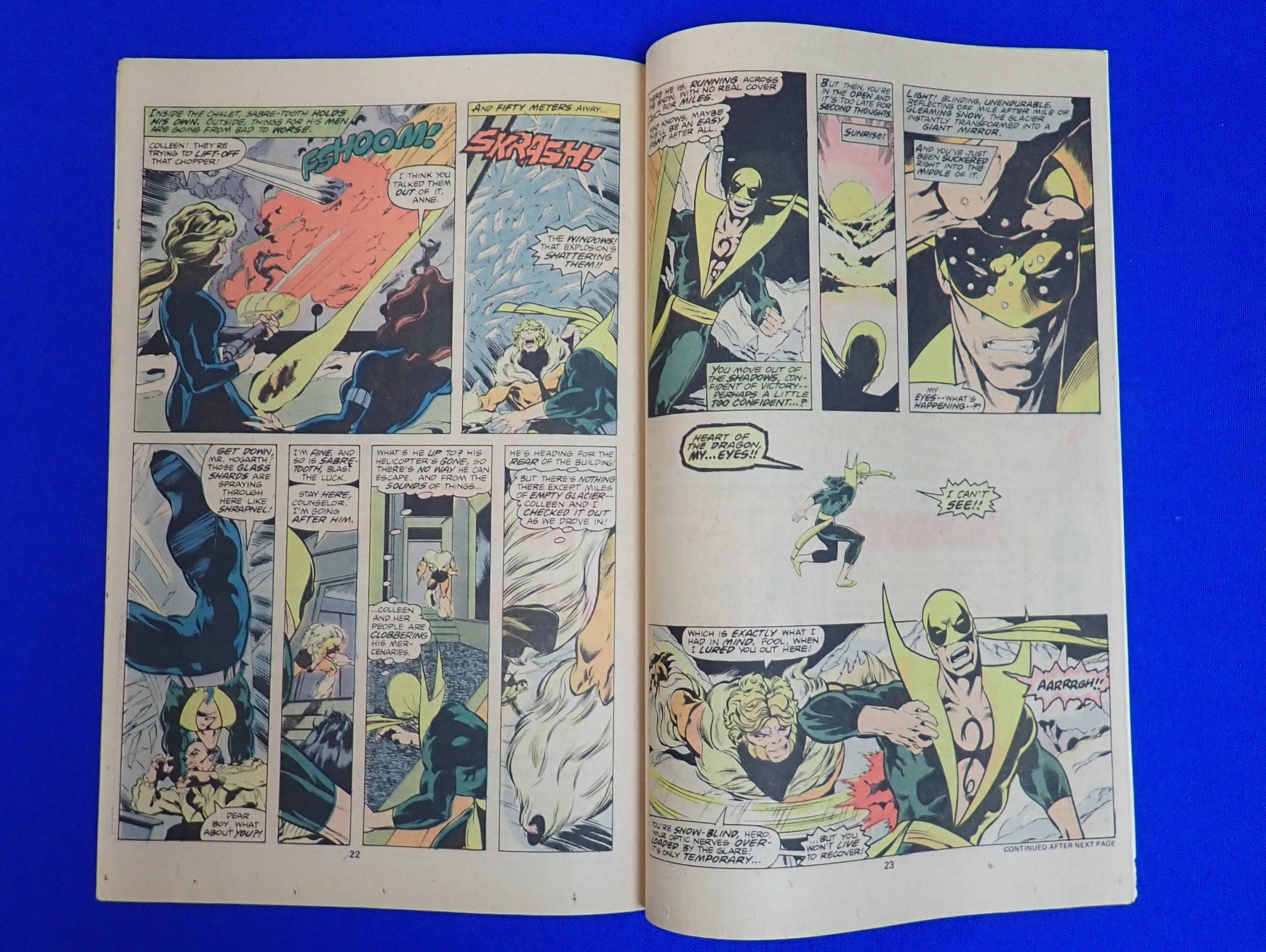 Iron Fist #14 (1977) - VF- (7.5) - 1st Sabretooth