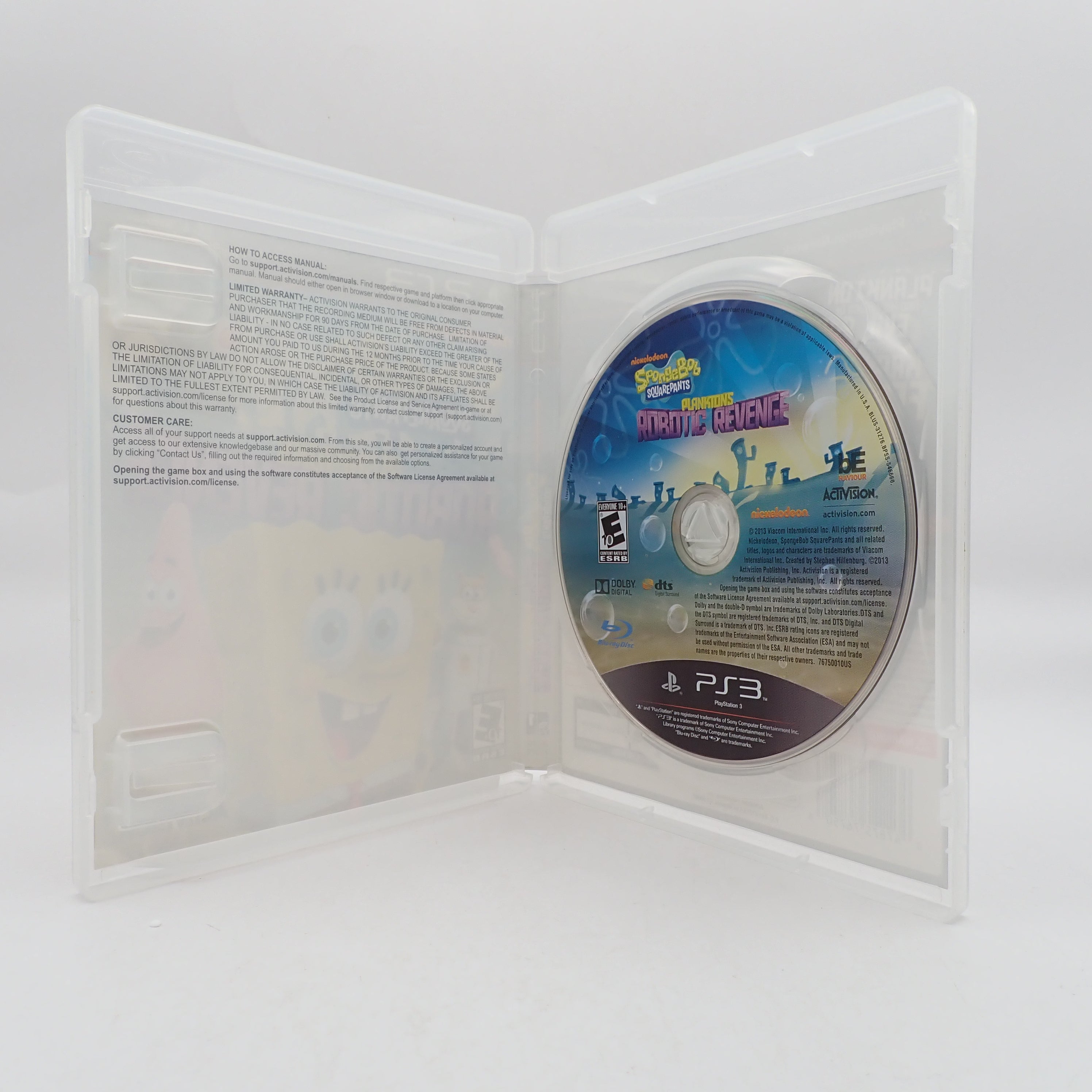 Spongebob Planktons Robotic Revenge - PS3
