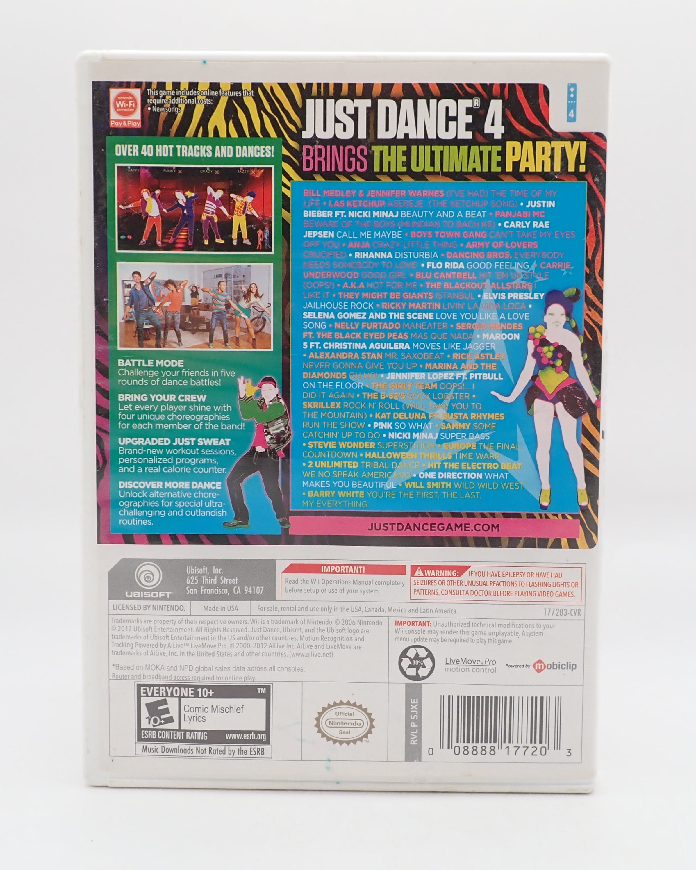 Just Dance 4 - Wii