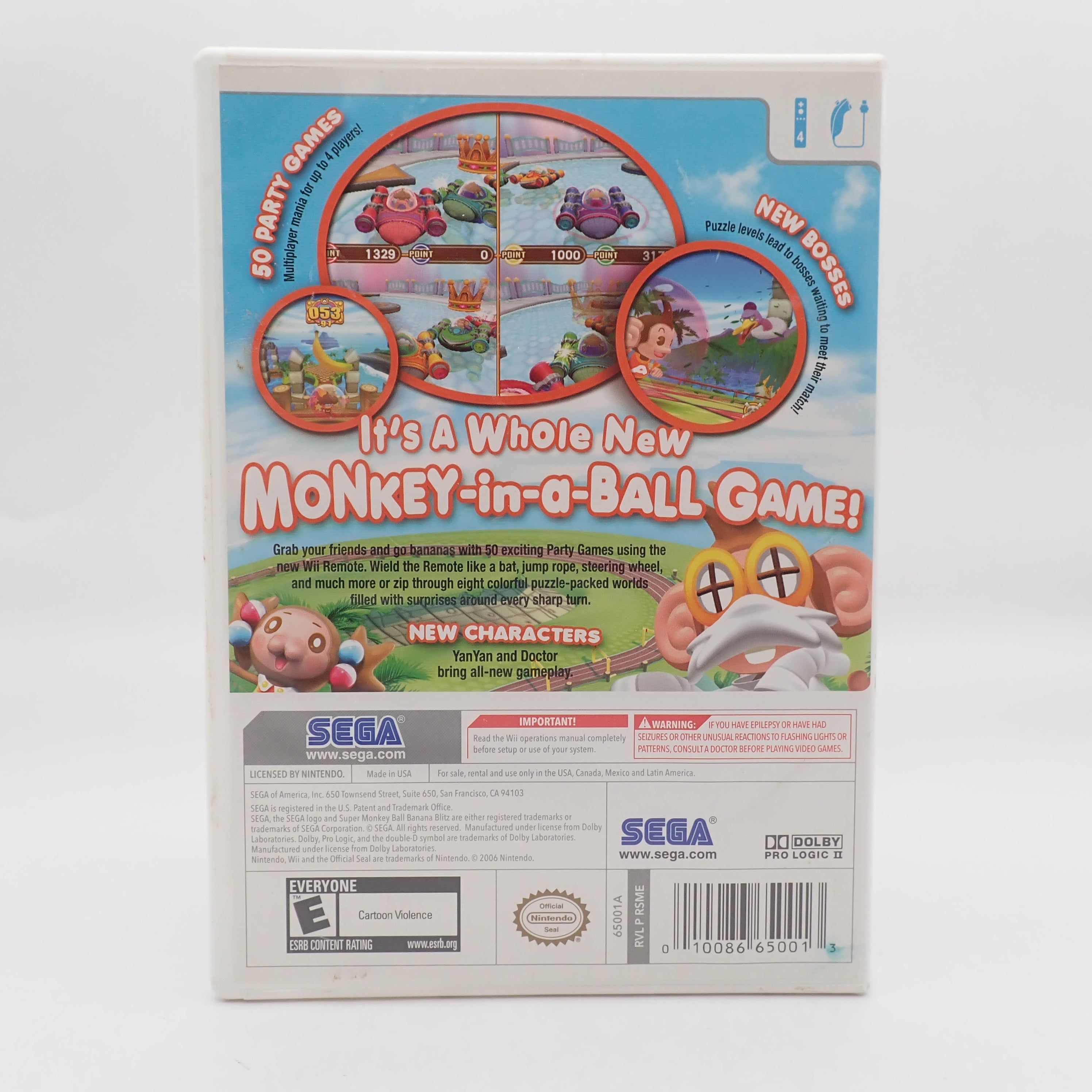 Super Monkey Ball Banana Blitz - Wii