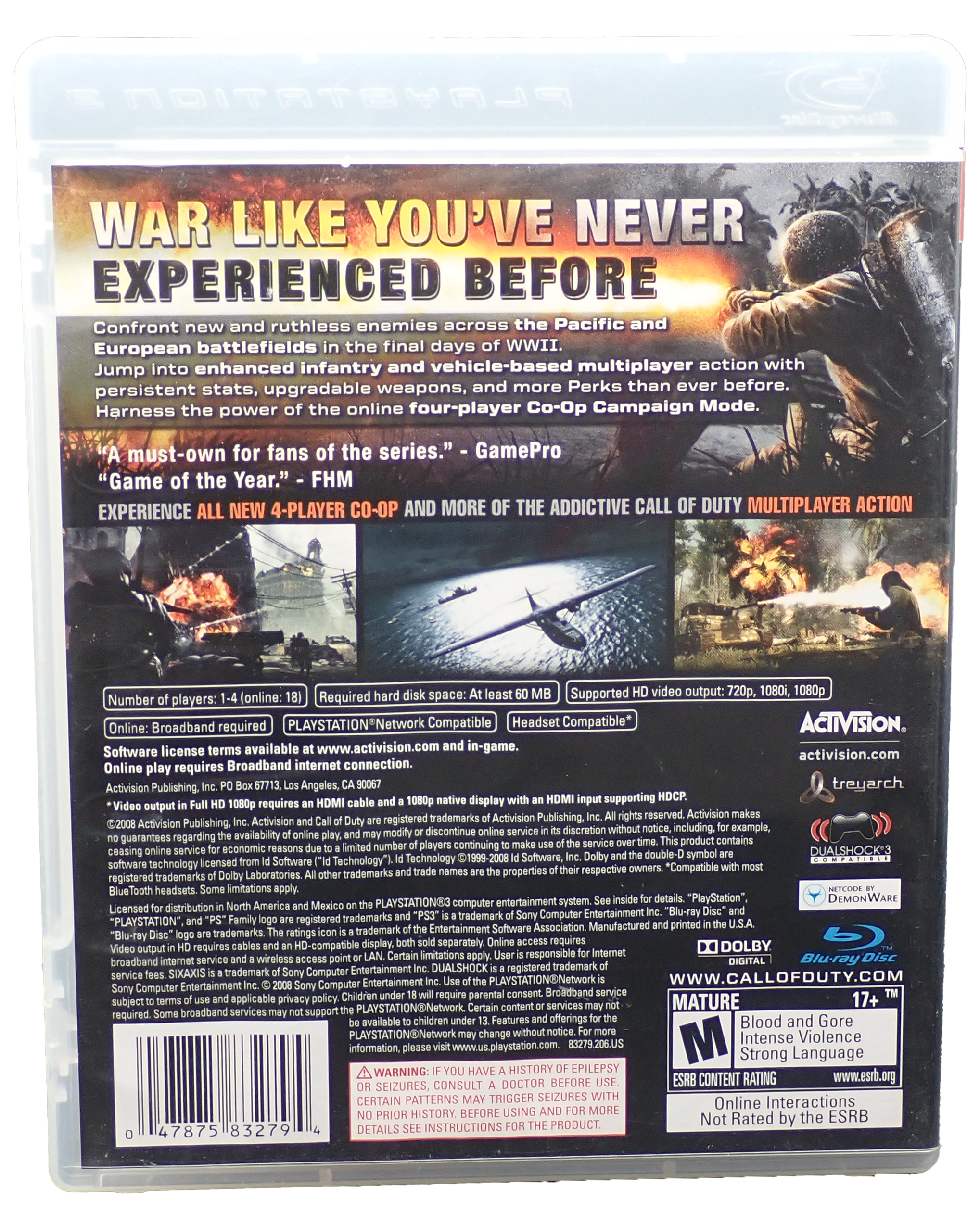 Call of Duty: World at War - PS3