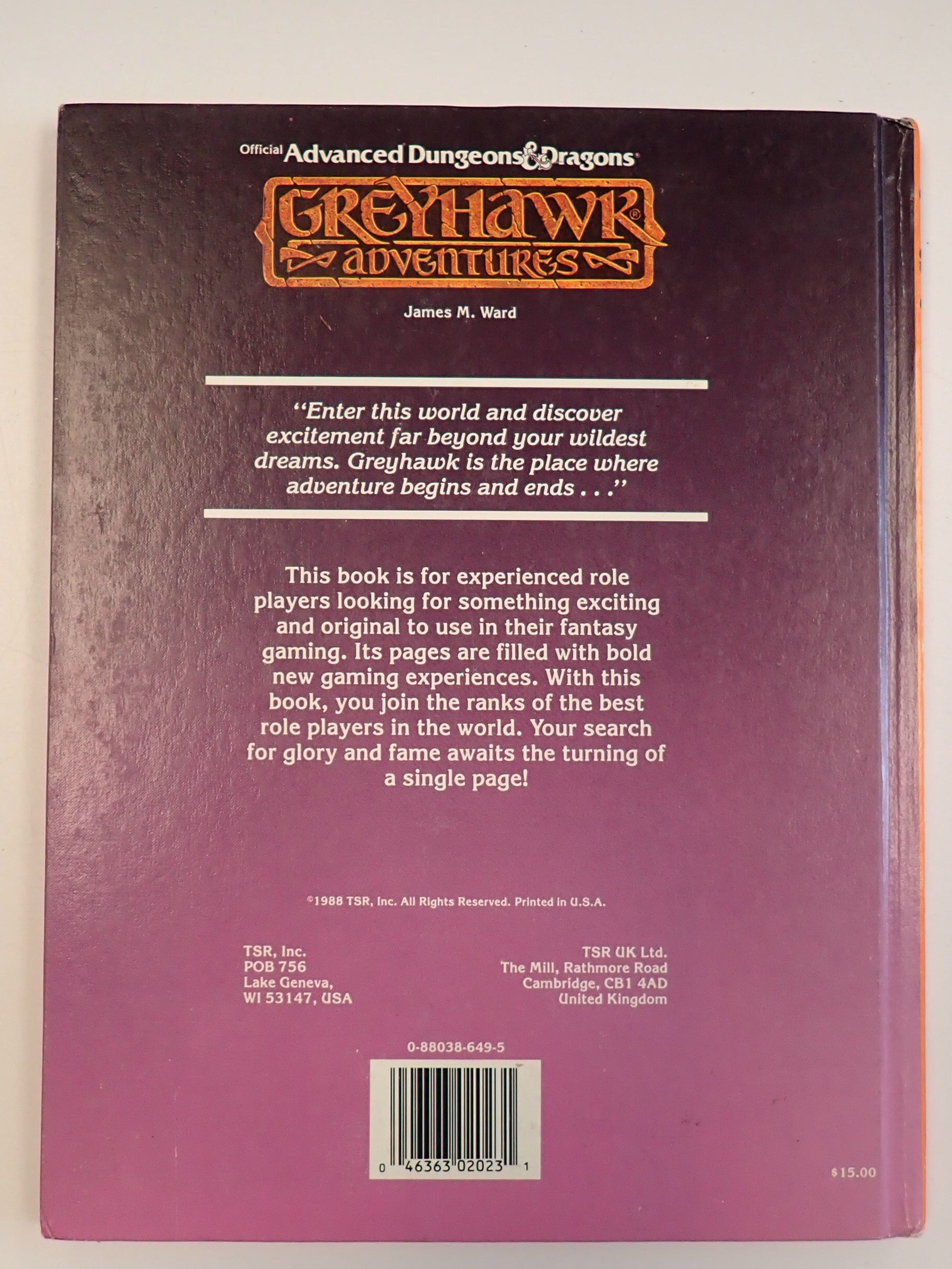 Greyhawk Adventures - AD&D [Pre-Owned]