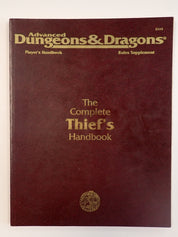 The Complete Thief's Handbook - AD&D [Pre-Owned]
