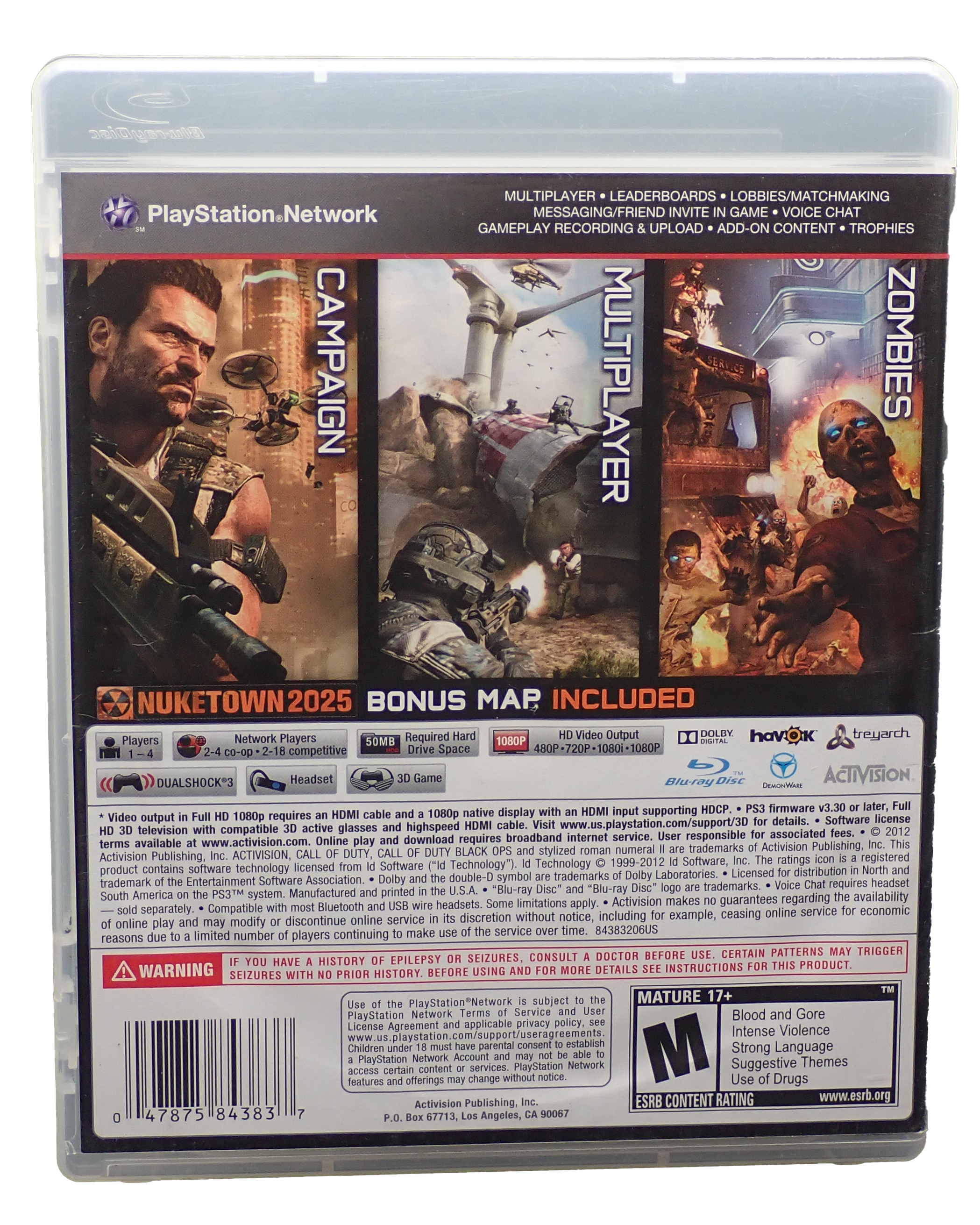 Call of Duty Black Ops II - PS3