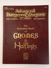 The Complete Book of Gnomes & Halflings (TSR) - AD&D 2e [Pre-Owned]