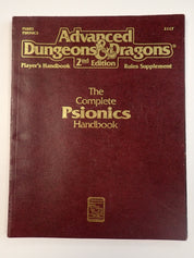 The Complete Psionics Handbook - AD&D [Pre-Owned]