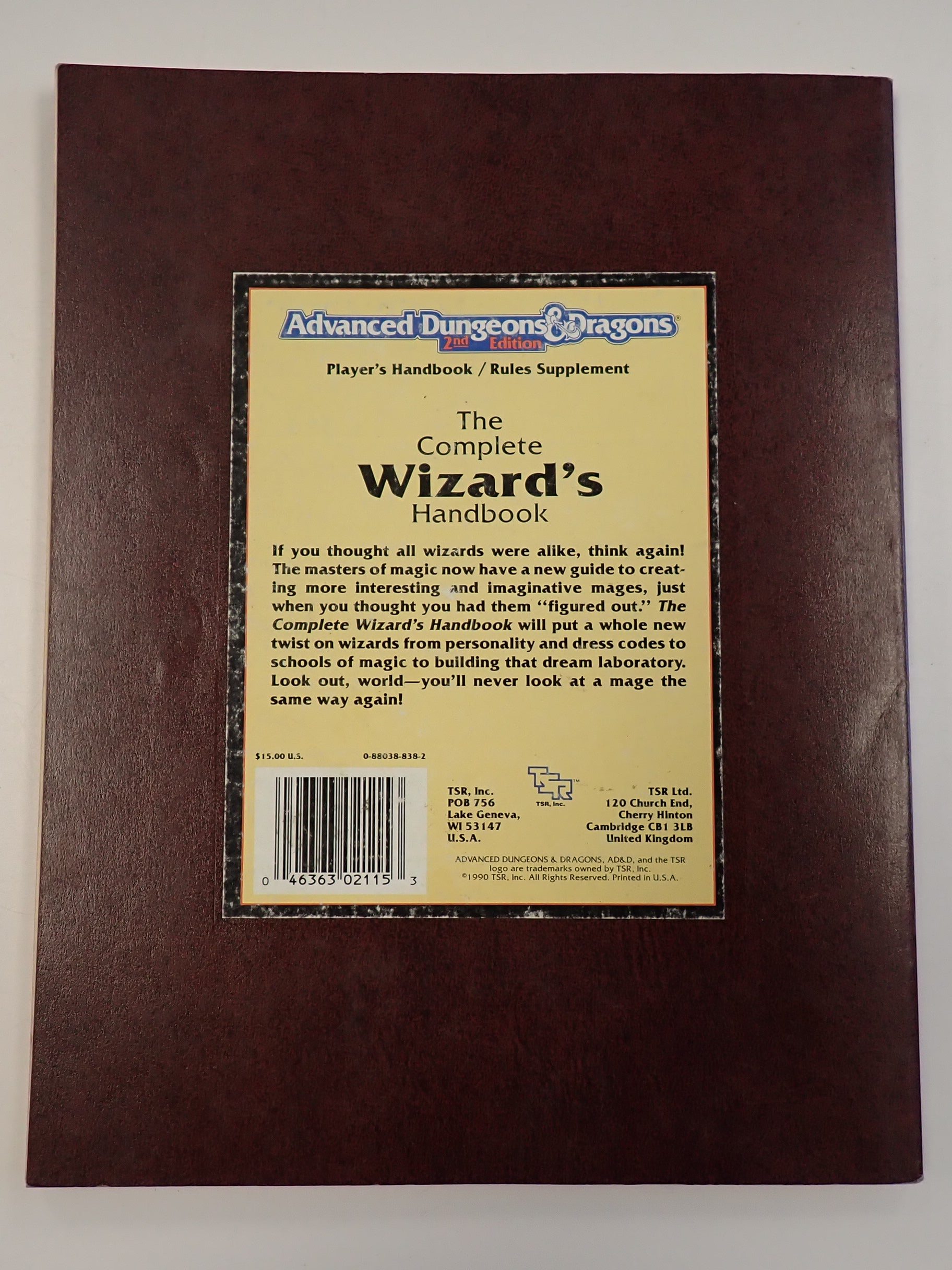 The Complete Wizards Handbook - AD&D 2e [Pre-Owned]