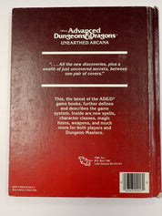 Unearthed Arcana - AD&D [Pre-Owned]