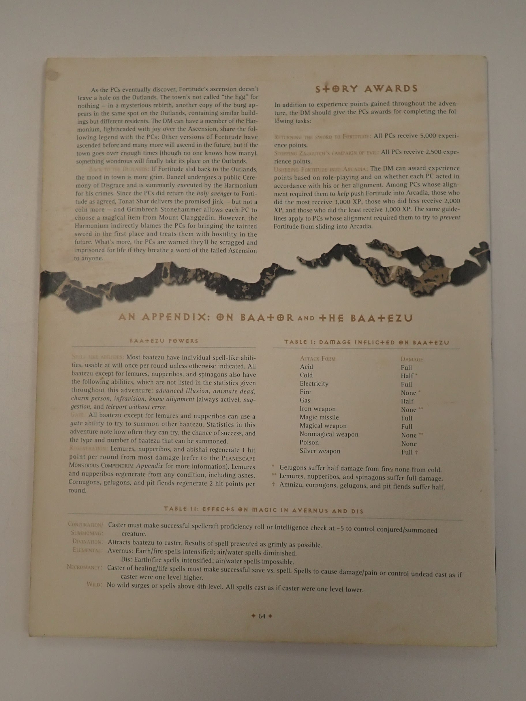 Planescape Fires of Dis - AD&D 2nd Edition [Pre-Owned]