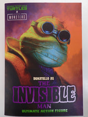 Donatello as the Invisible Man TMNT X Universal Monsters - NECA [Pre-Owned]