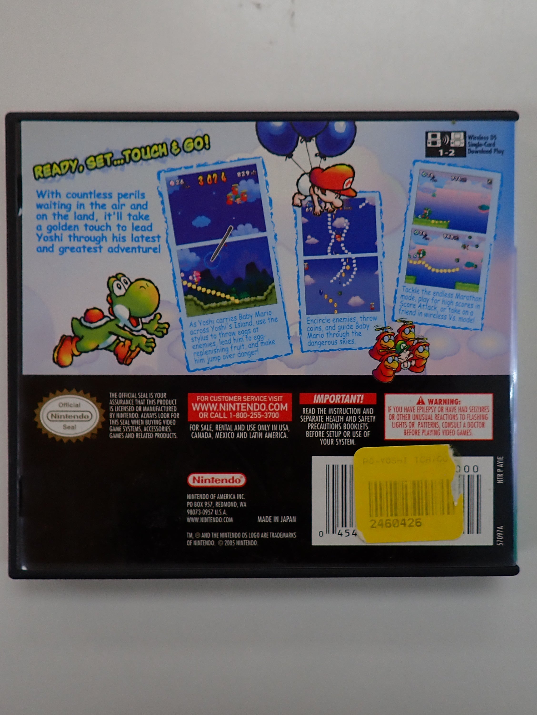 Yoshi Touch & Go - DS