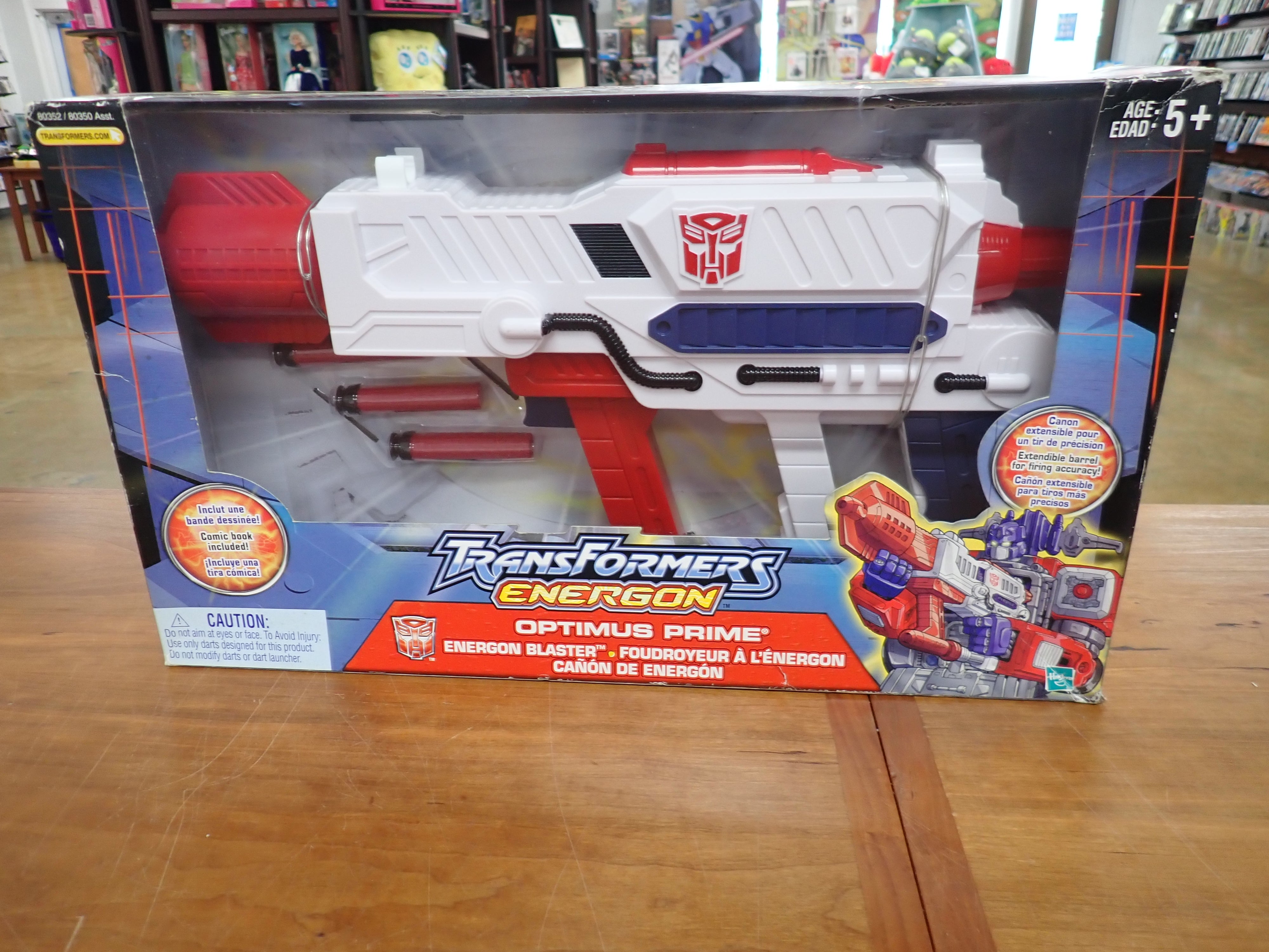 Transformers Energon Blaster- Optimus Prime
