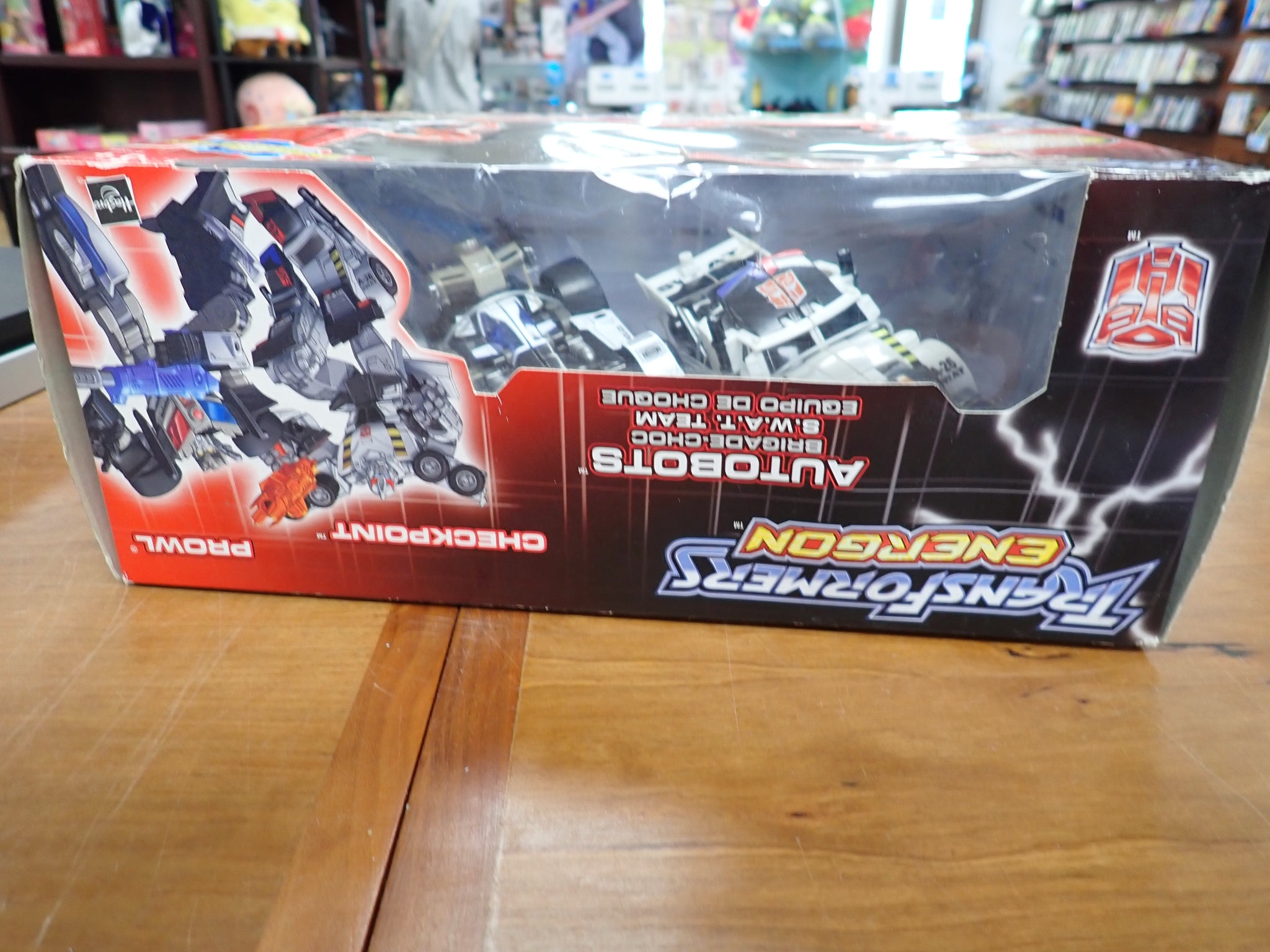 Transformers shops Energon Prowl, Checkpoint, Collectors Club Depthcharge