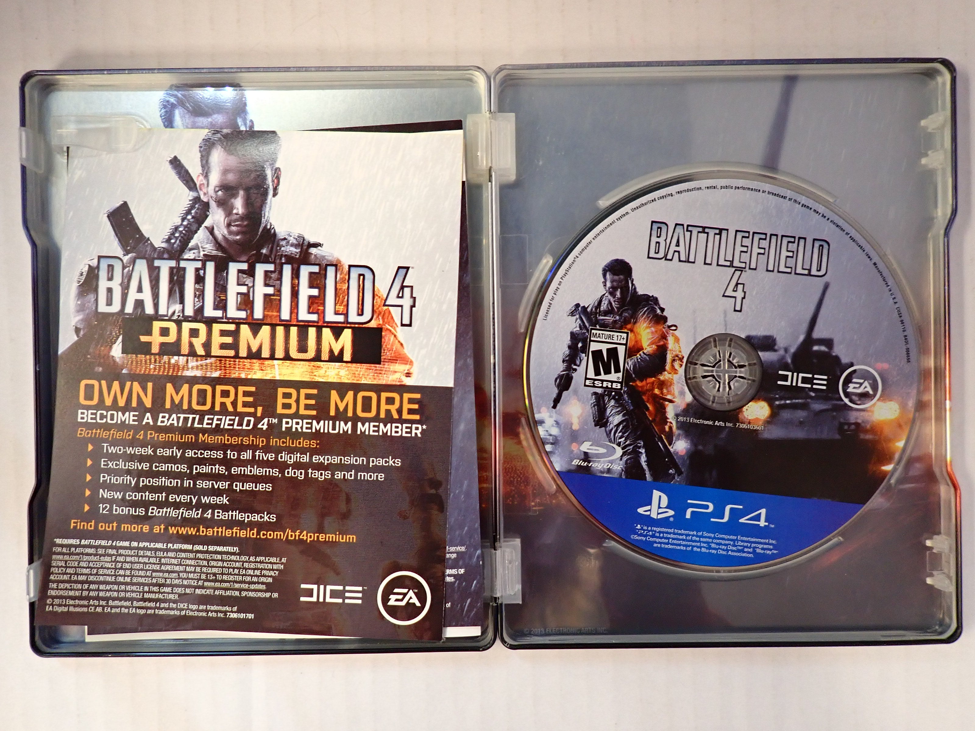 Battlefield 4 Steelbook - PS4 [Pre-Owned]