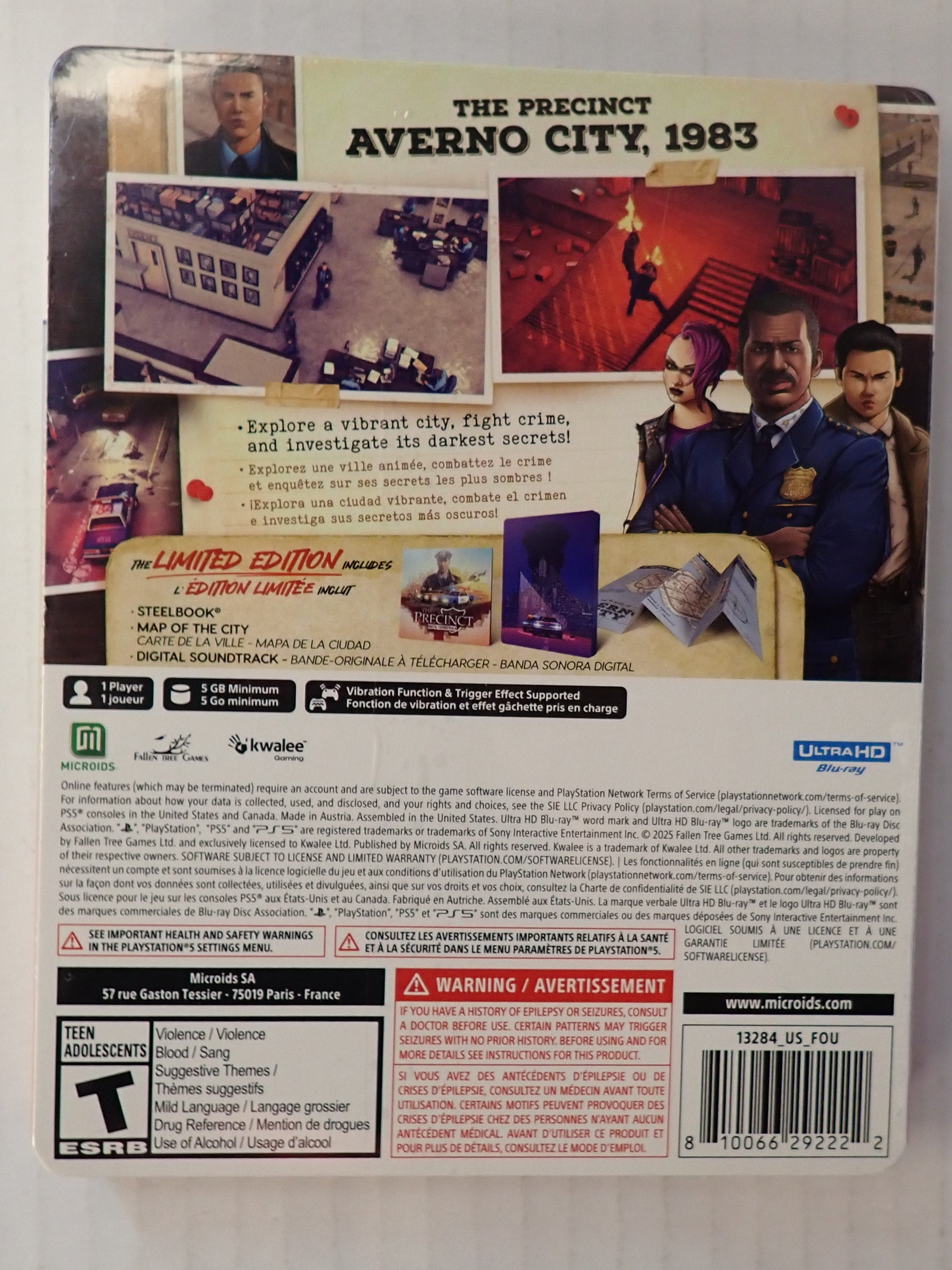 The Precinct Limited Edition - PS5 [Pre-Owned]