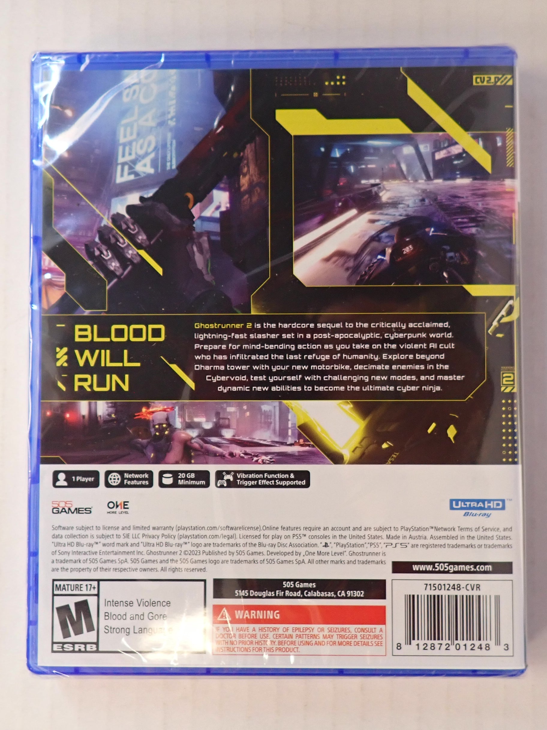 Ghostrunner II - PS5 [Pre-Owned]