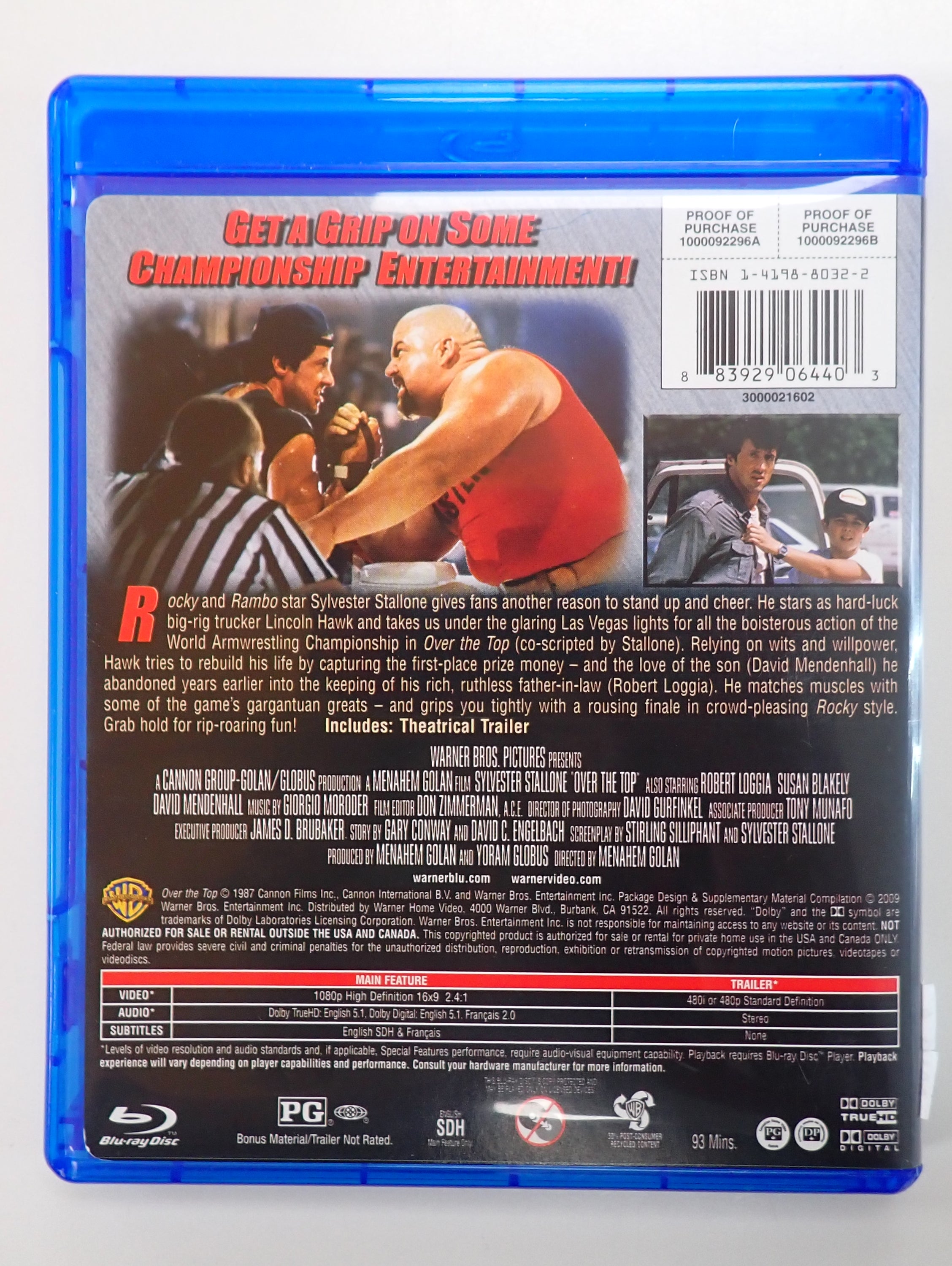 Over The Top - Blu-ray
