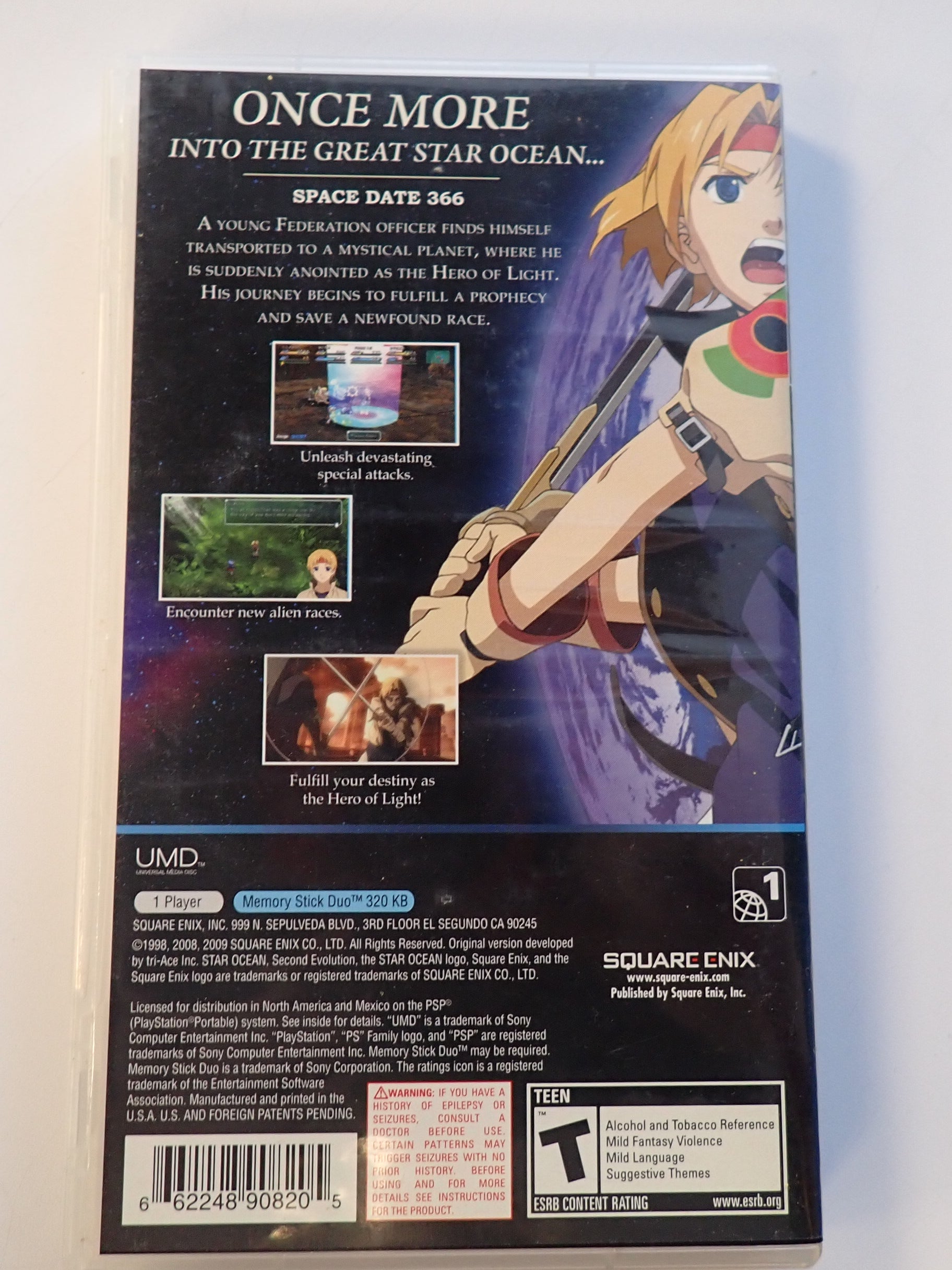 Star Ocean Second Evolution - PSP [Pre-Owned]