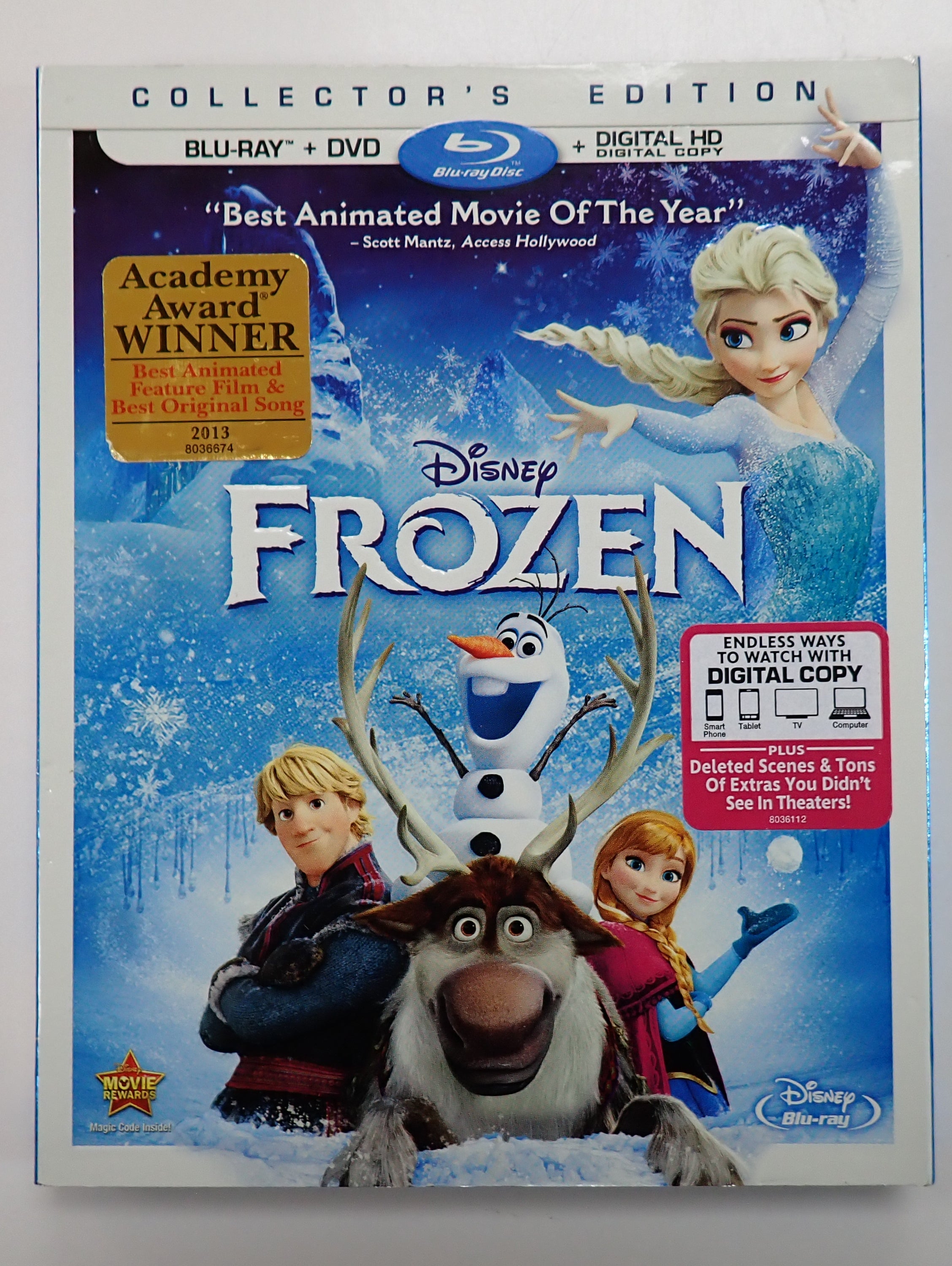 Frozen Collectors Edition - Blu-ray & DVD