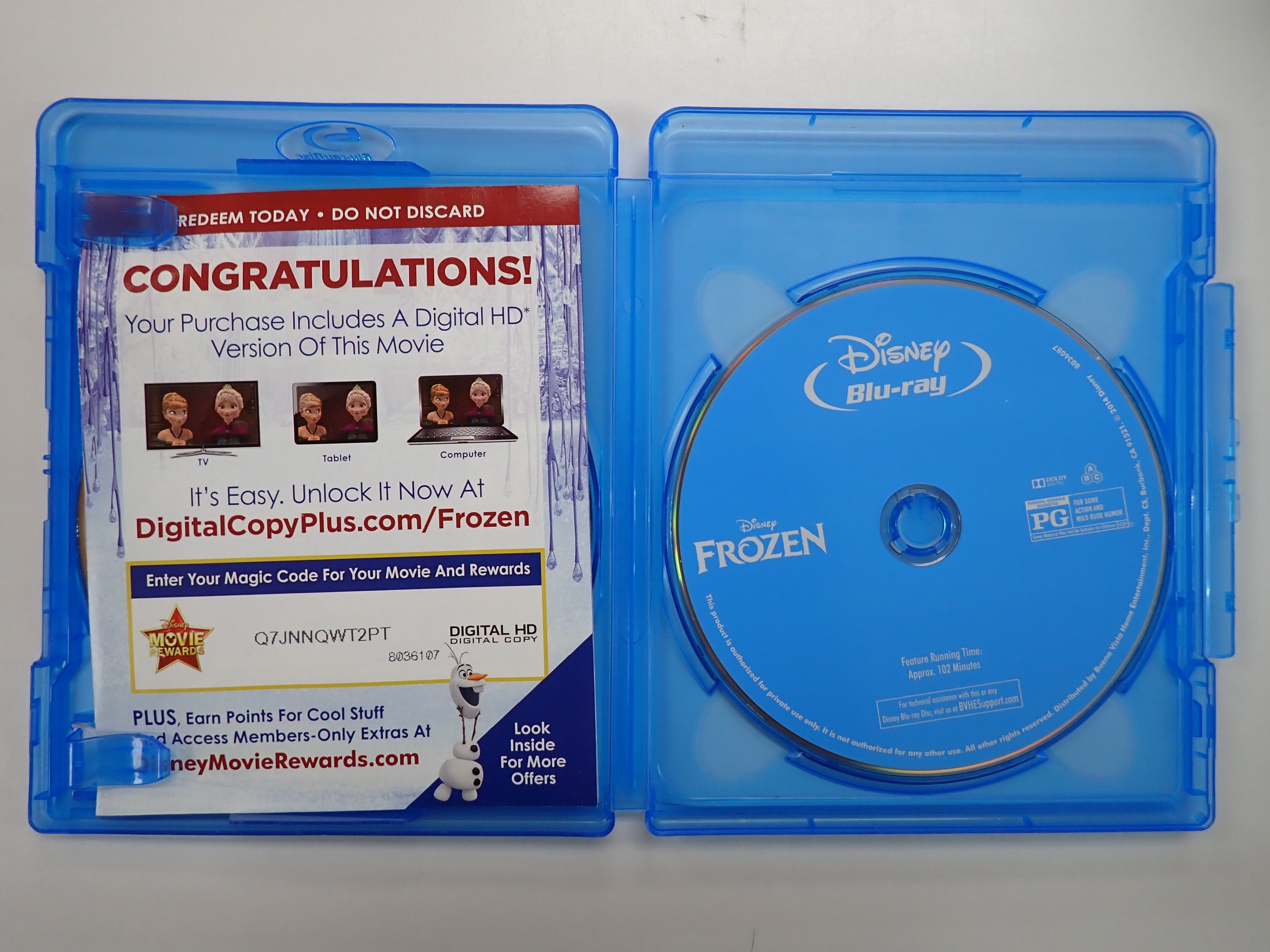Frozen Collectors Edition - Blu-ray & DVD