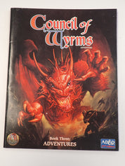 Council of Wyrms Adventure 1-3 - AD&D 2nd Edition (Pre-Owned)